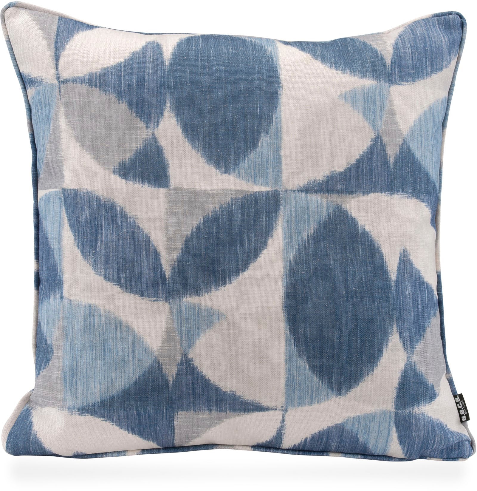 Image of H.O.C.K. Dekokissen "Marbella" Outdoor, Batik-Look, schmutz-& wasserabweisend, mit Reissverschluss