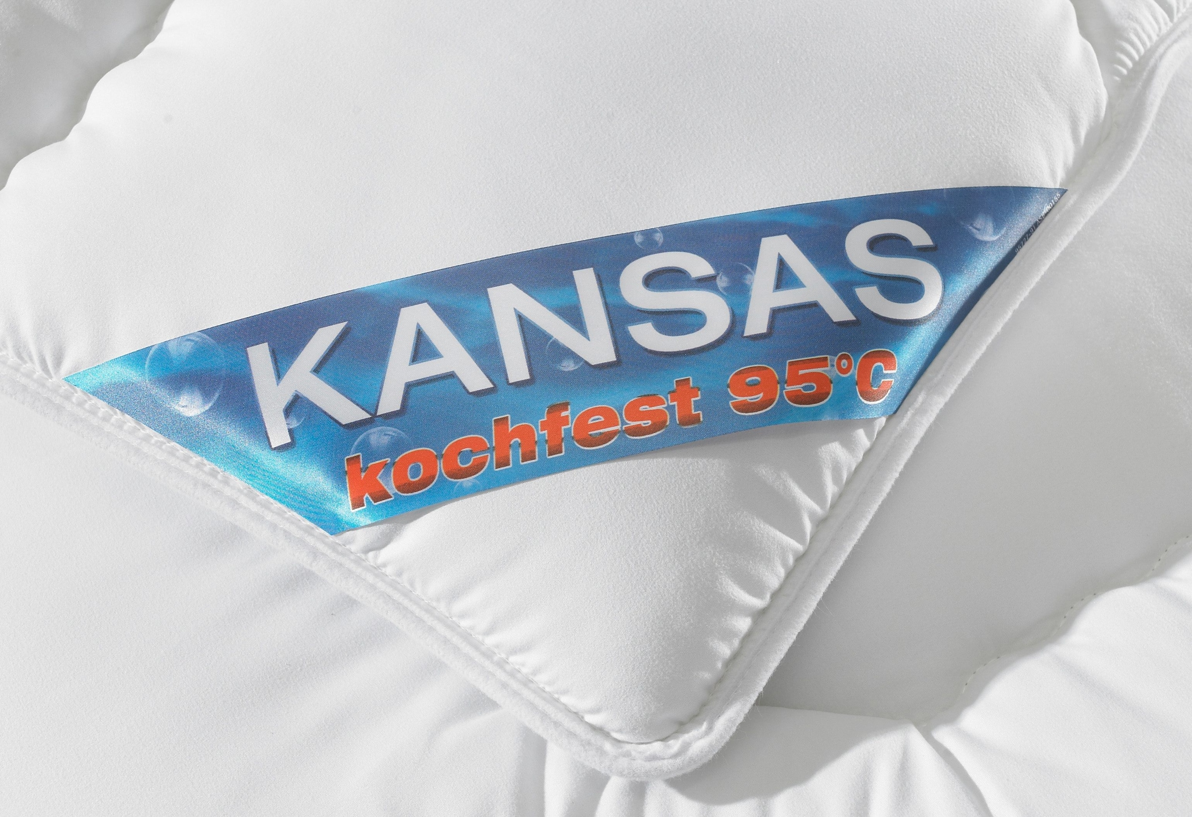 f.a.n. Schlafkomfort Microfaserbettdecke »Kansas«, extrawarm, Füllung Polyesterfaser, Bezug 100% Polyester, (1 St.), Bettdecke in 135x200 cm und weiteren Grössen, für Sommer oder Winter