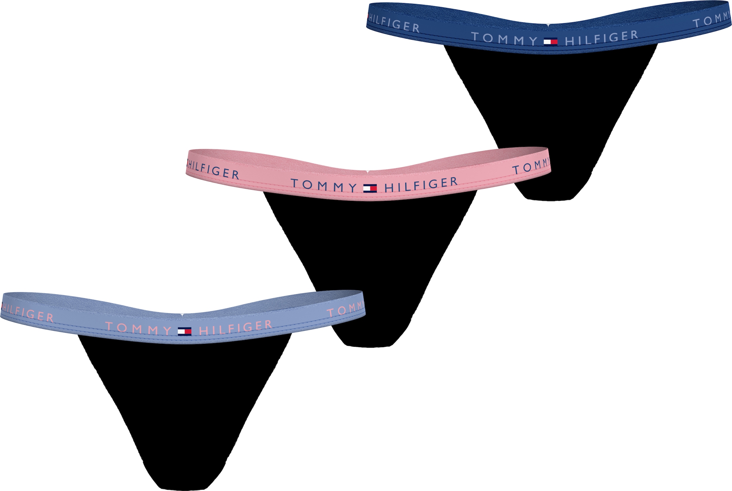 Tommy Hilfiger Underwear Slip, (Packung, 3 St., 3er-Pack), mit Logo-Schriftzug