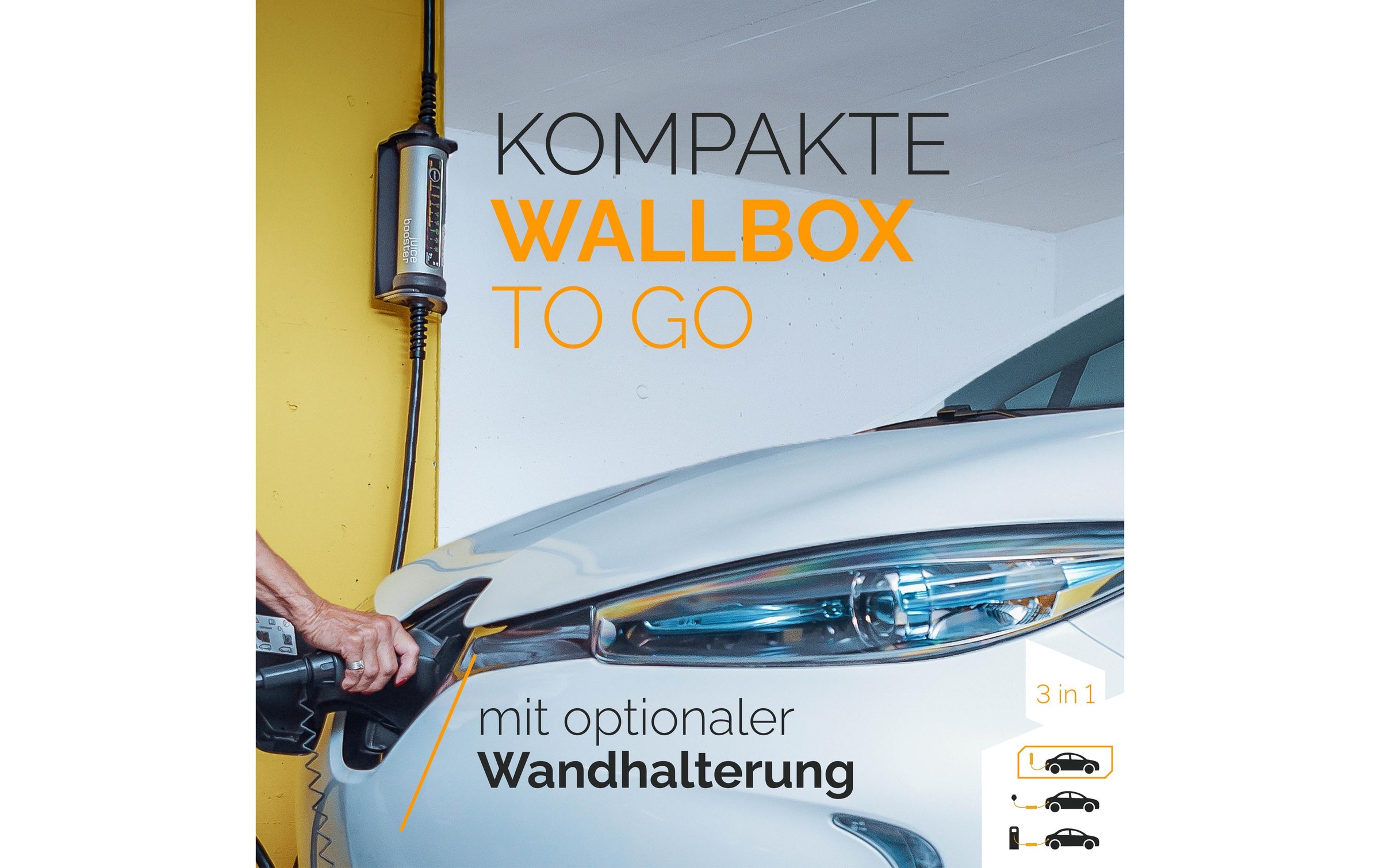 Elektroauto-Ladestation »Juice Technology JUICE BOOSTER 2 Swiss Traveller Set«