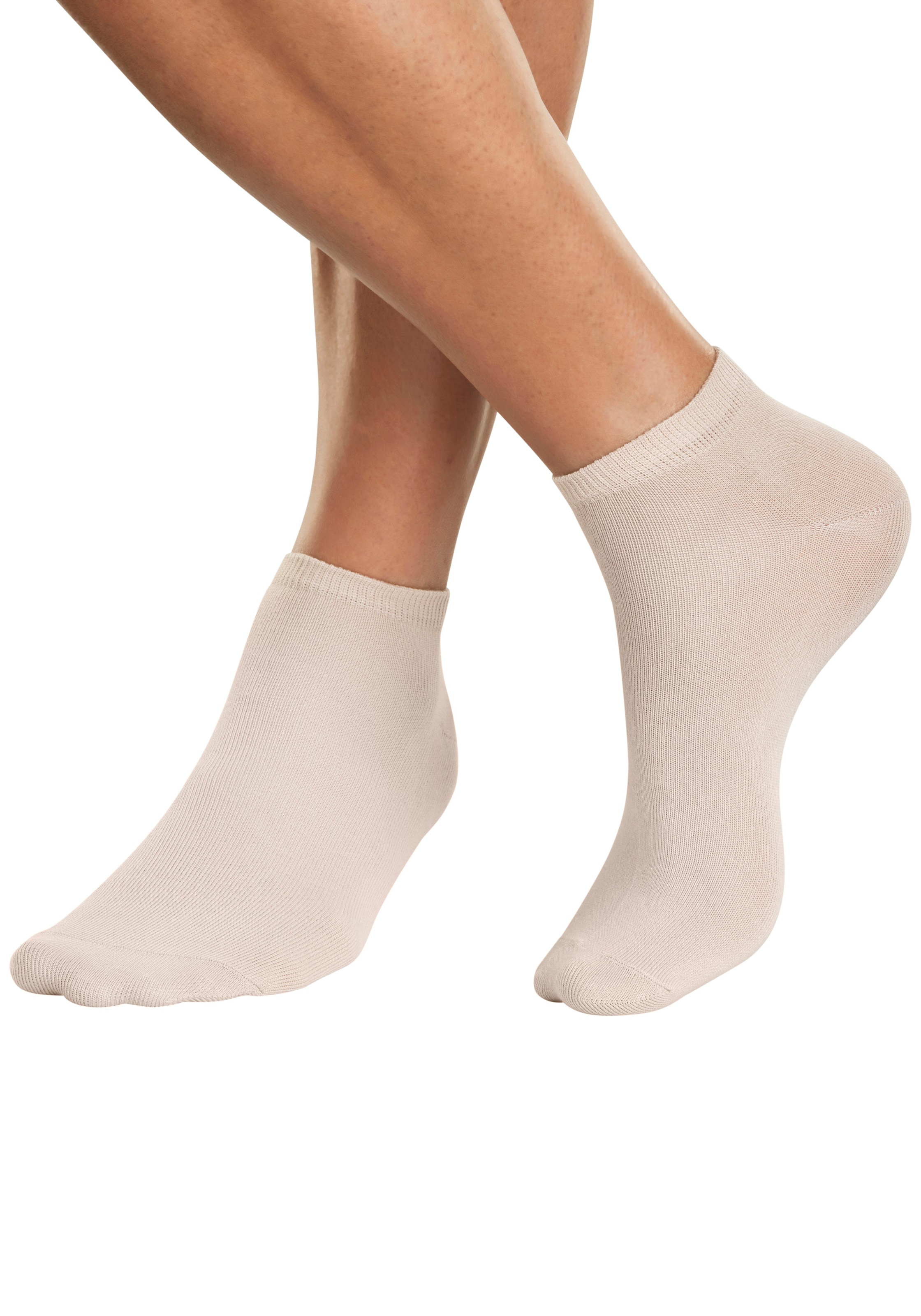 H.I.S Chaussettes de baskets Paquet, 7 Couple tlg. verschiedene Farben in einer Packung