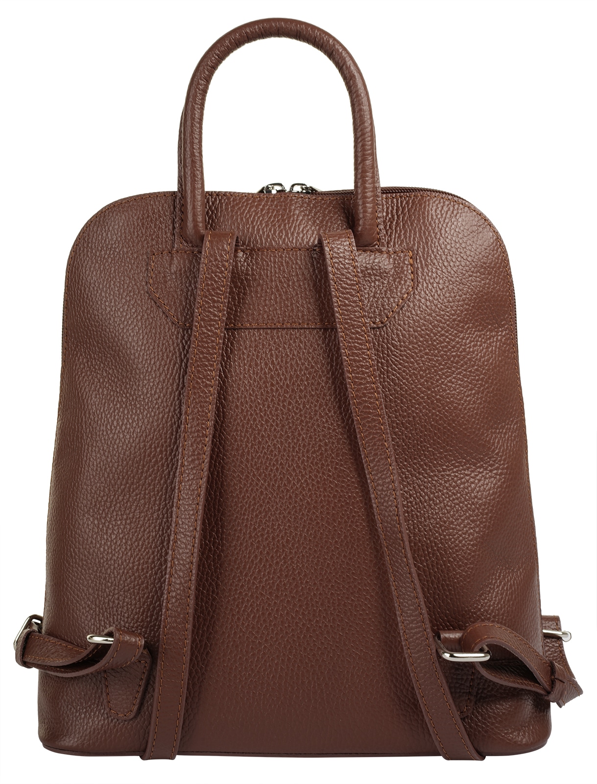 Cluty Cityrucksack, echt Leder, Made in Italy