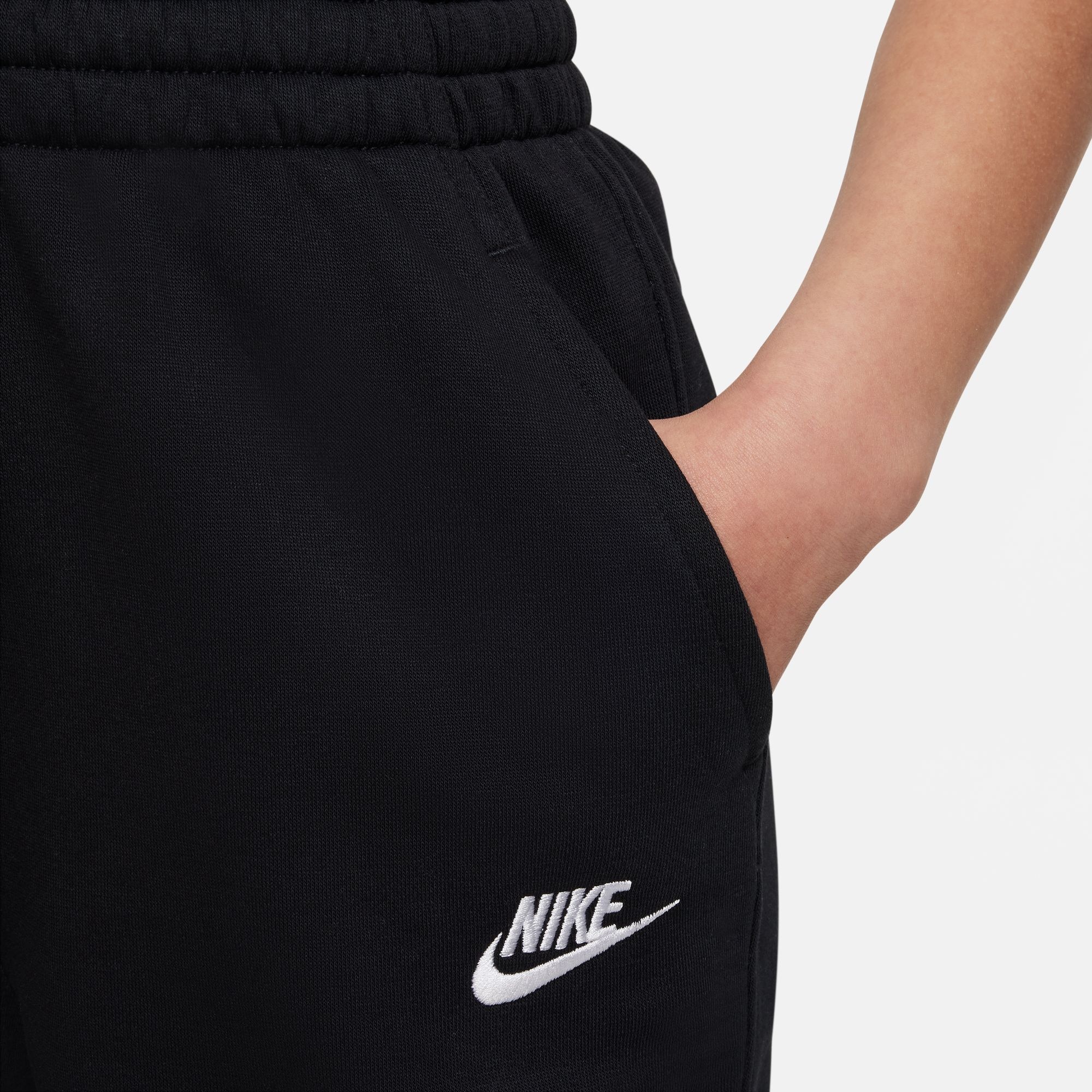 Nike Sportswear Jogginghose »CLUB FLEECE BIG KIDS' (GIRLS') HIGH-WAISTED FITTED PANTS«