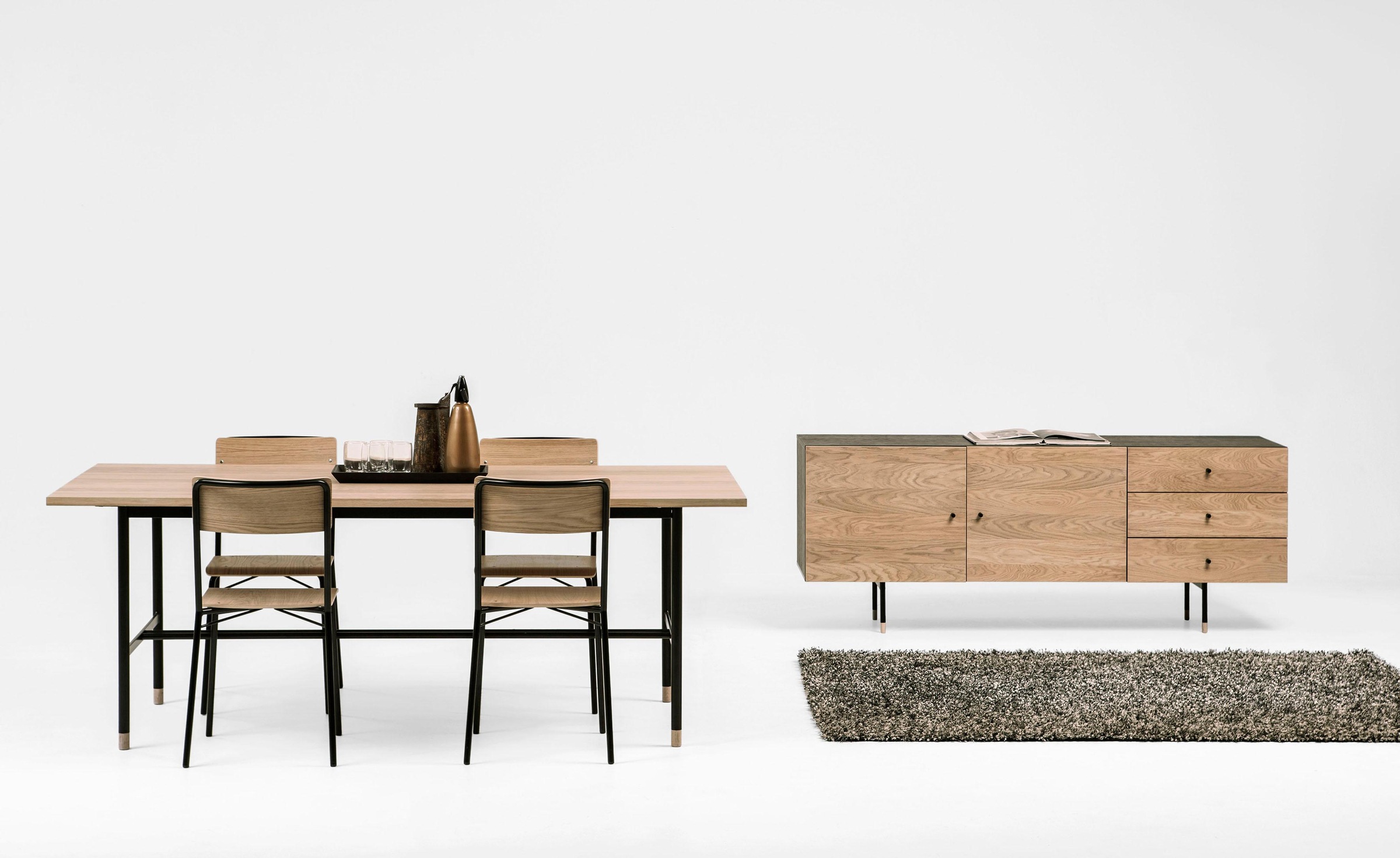 Woodman Esstisch »Jugend«, Breite 200 cm, verlängerbar auf 300 cm, FSC®