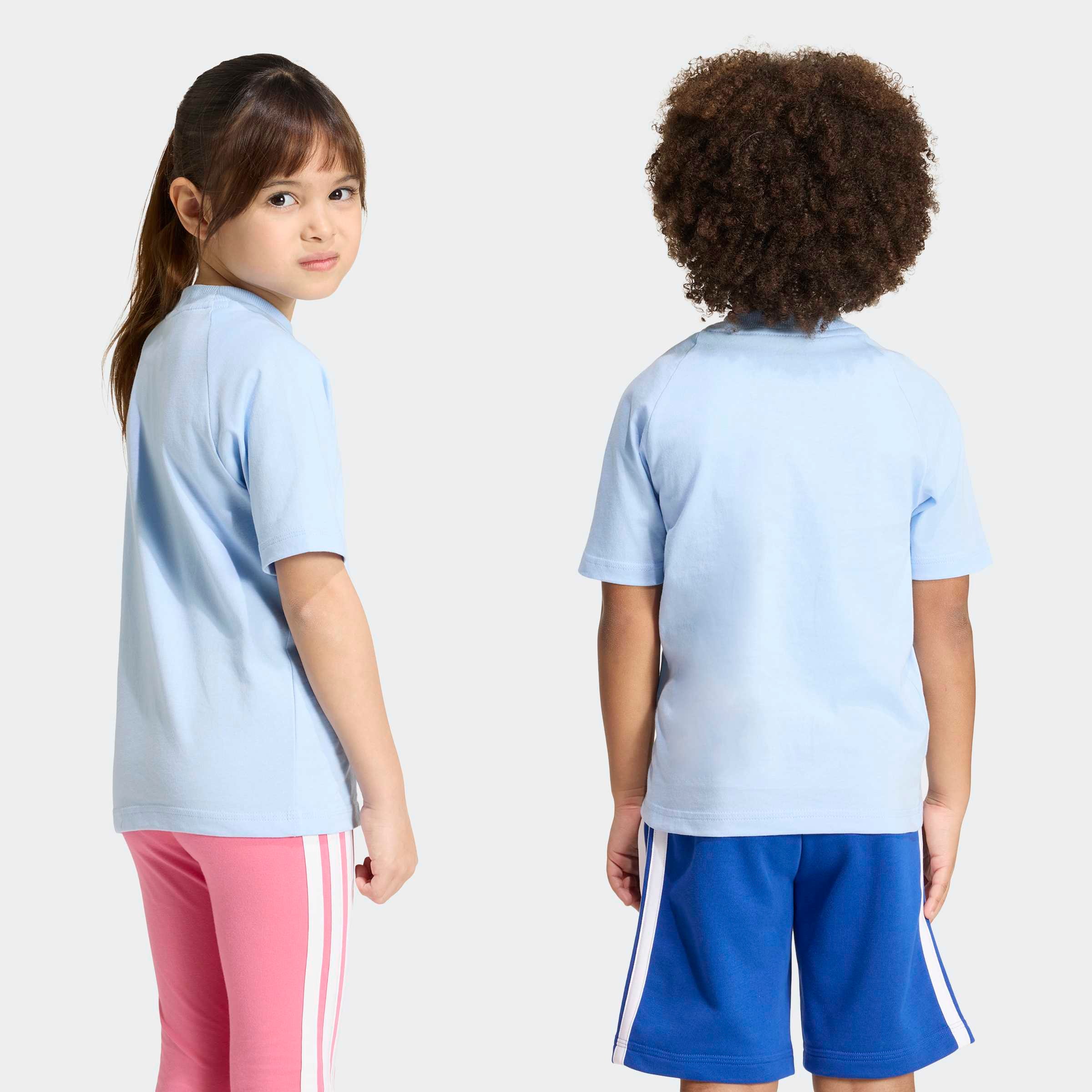 adidas Sportswear T-shirt »LK LIN TEE 160« pour enfants, col rond, sans fermeture, matière douce