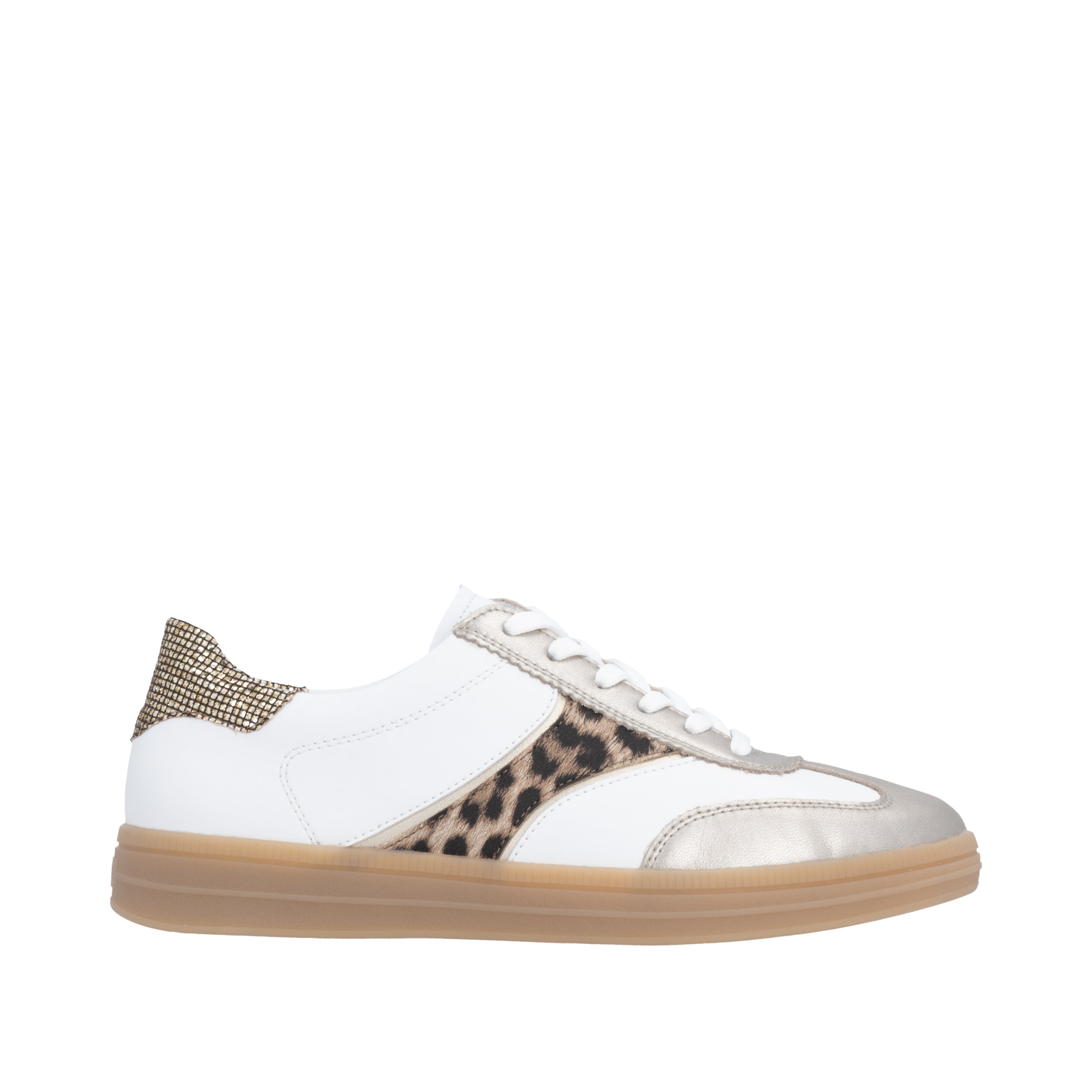 Remonte Sneakers  Chaussure de loisir, chaussure basse, sneaker léopard avec semelle intérieure amovible