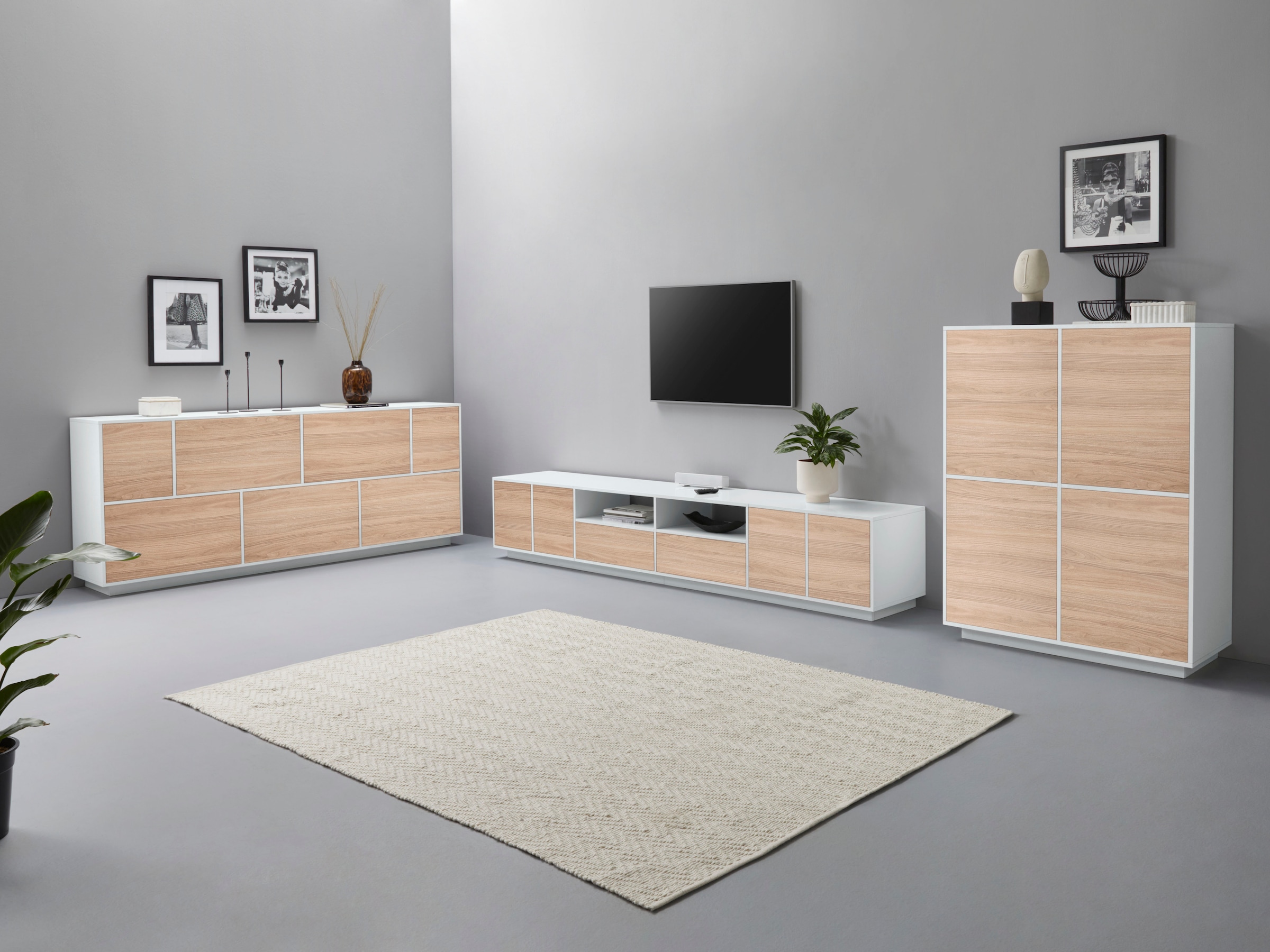 INOSIGN Sideboard »bloom«, Breite ca . 200 cm