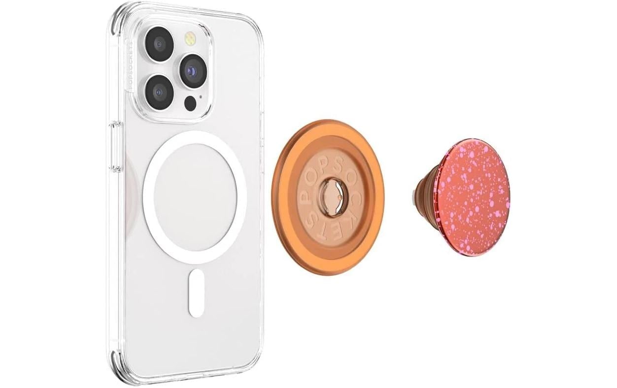Popsockets Handy-Halterung »Aluminum Clay Speckle MagSafe«