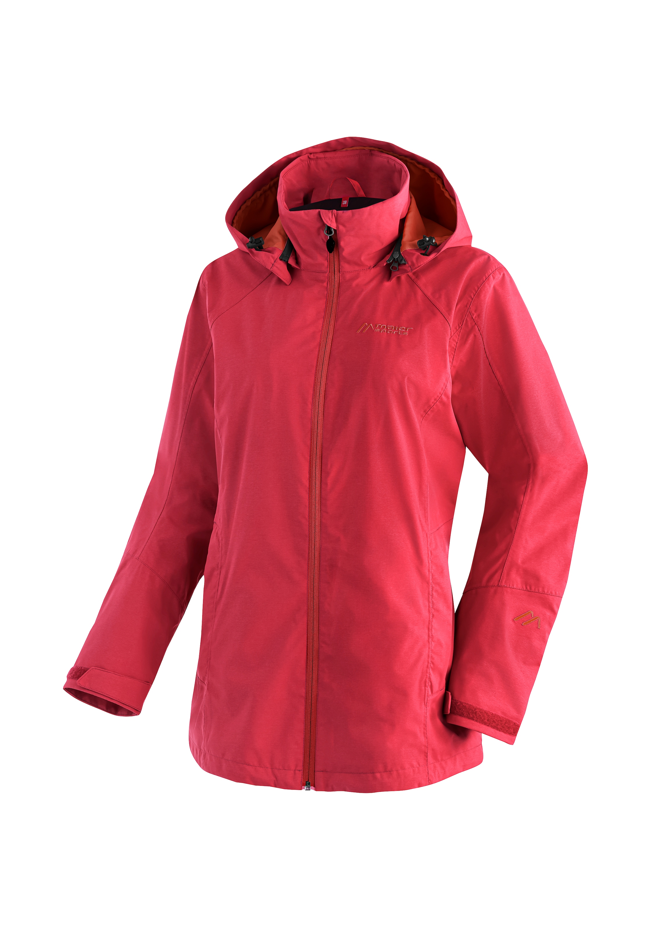 Funktionsjacke »Partu Long W«, Atmungsaktive Outdoorjacke mit SilverPlus Technologie