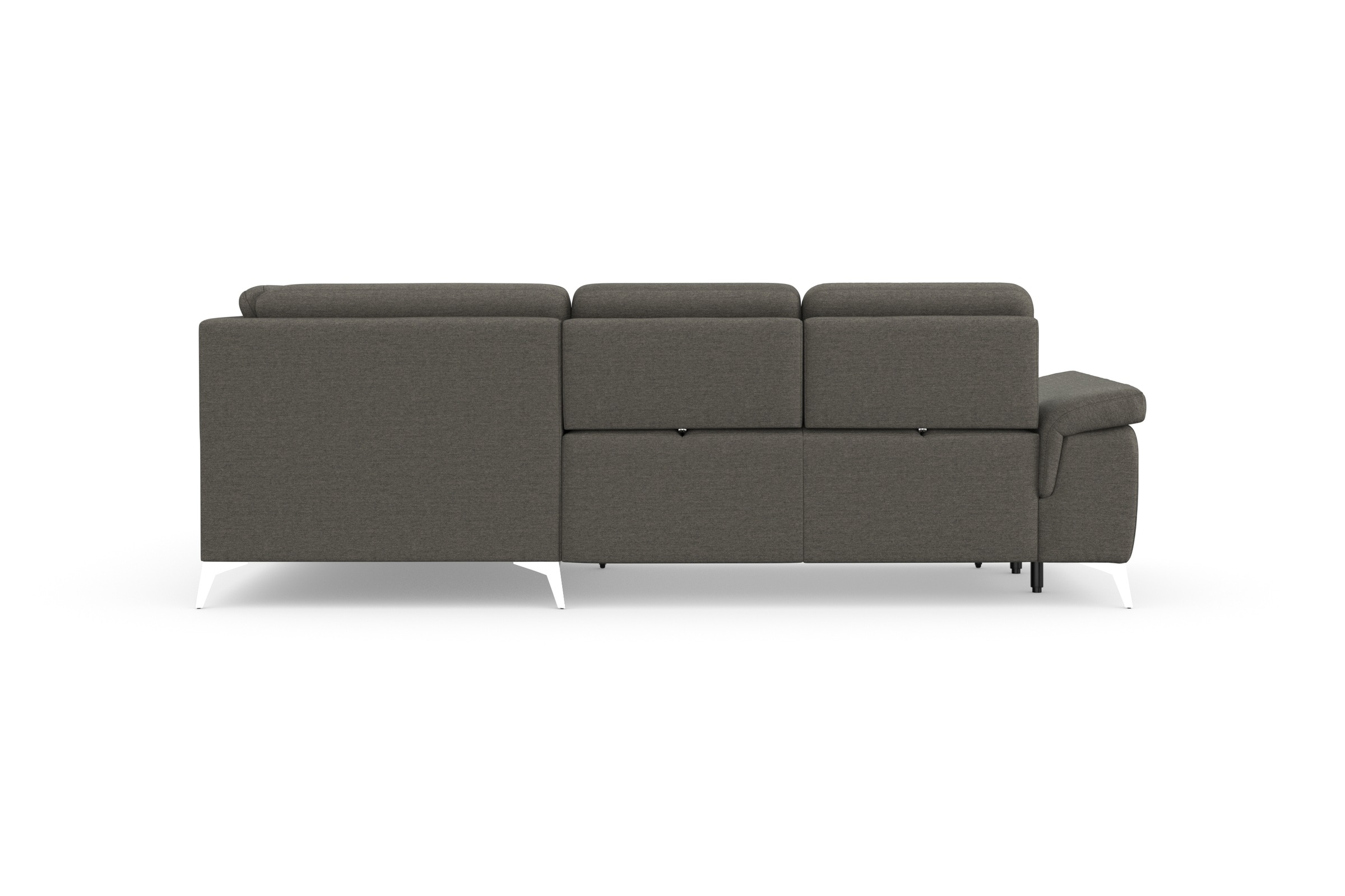 sit&more Ecksofa »Padua L-Form«, inklusive Sitztiefenverstellung, Armteilfunktion und Federkern