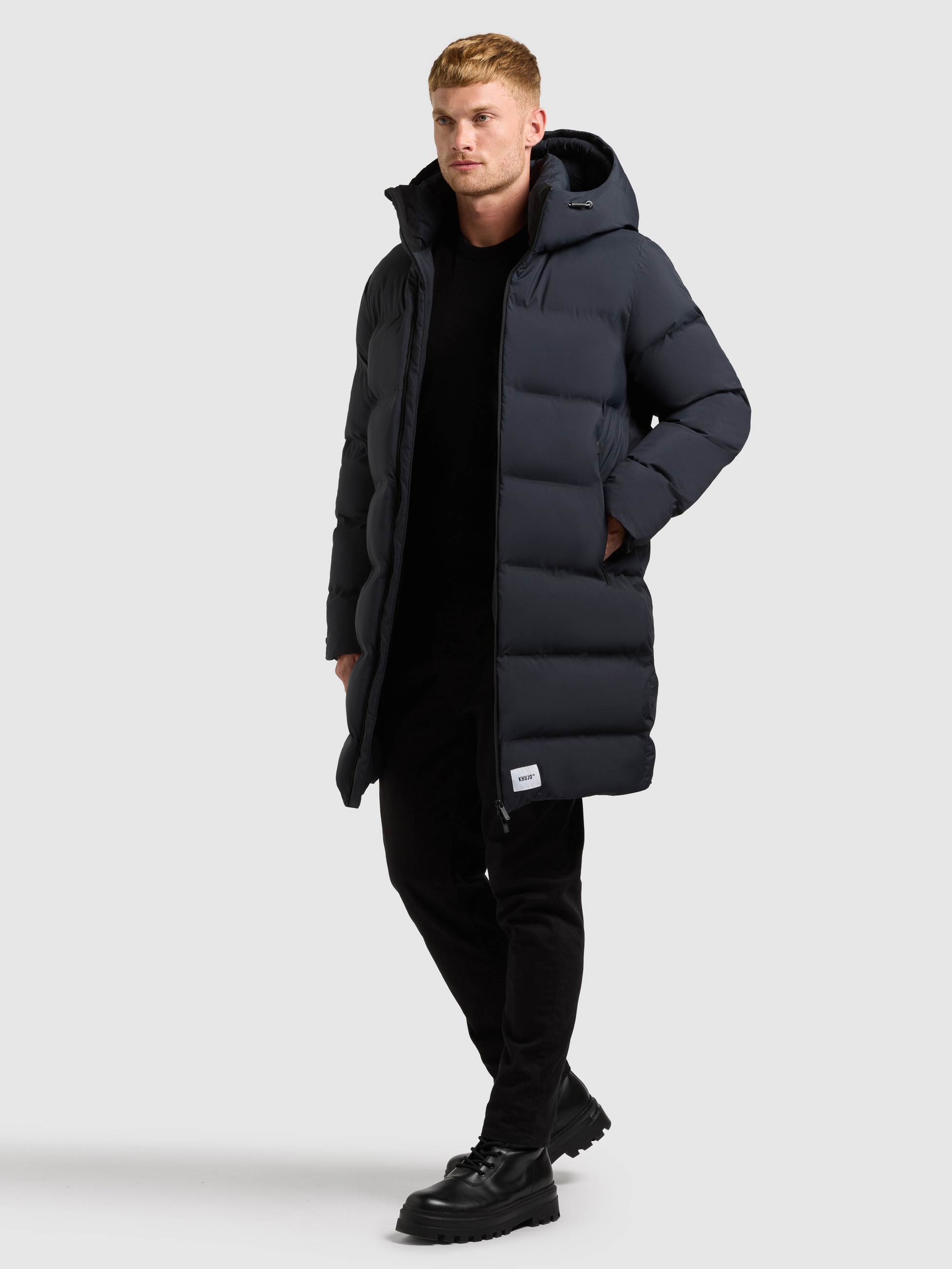 khujo Manteau matelassé »CAIUS3« mit praktischem 2-Wege-Reissverschluss