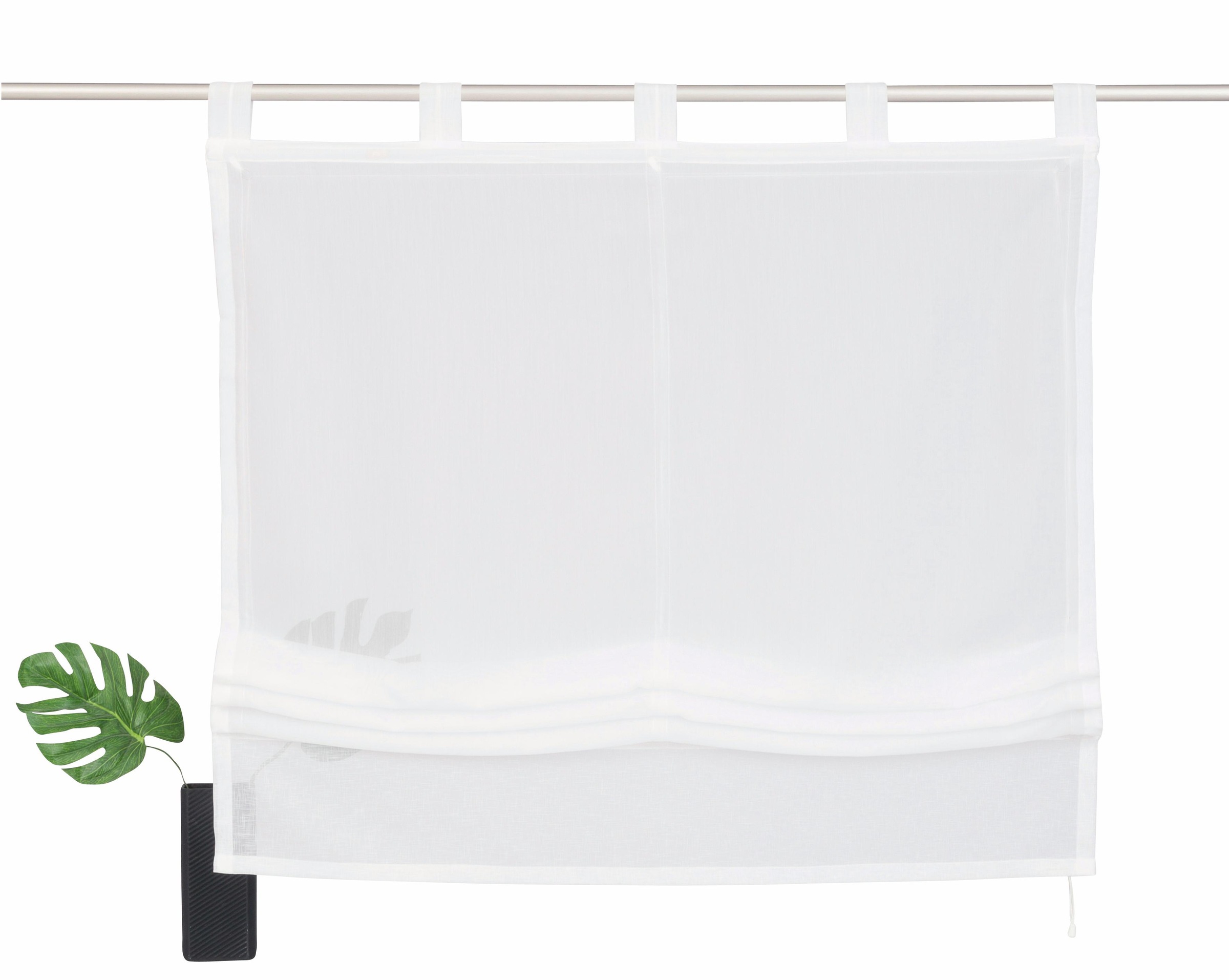 Image of Home affaire Raffrollo »Riga«, mit Schlaufen bei Ackermann Versand Schweiz