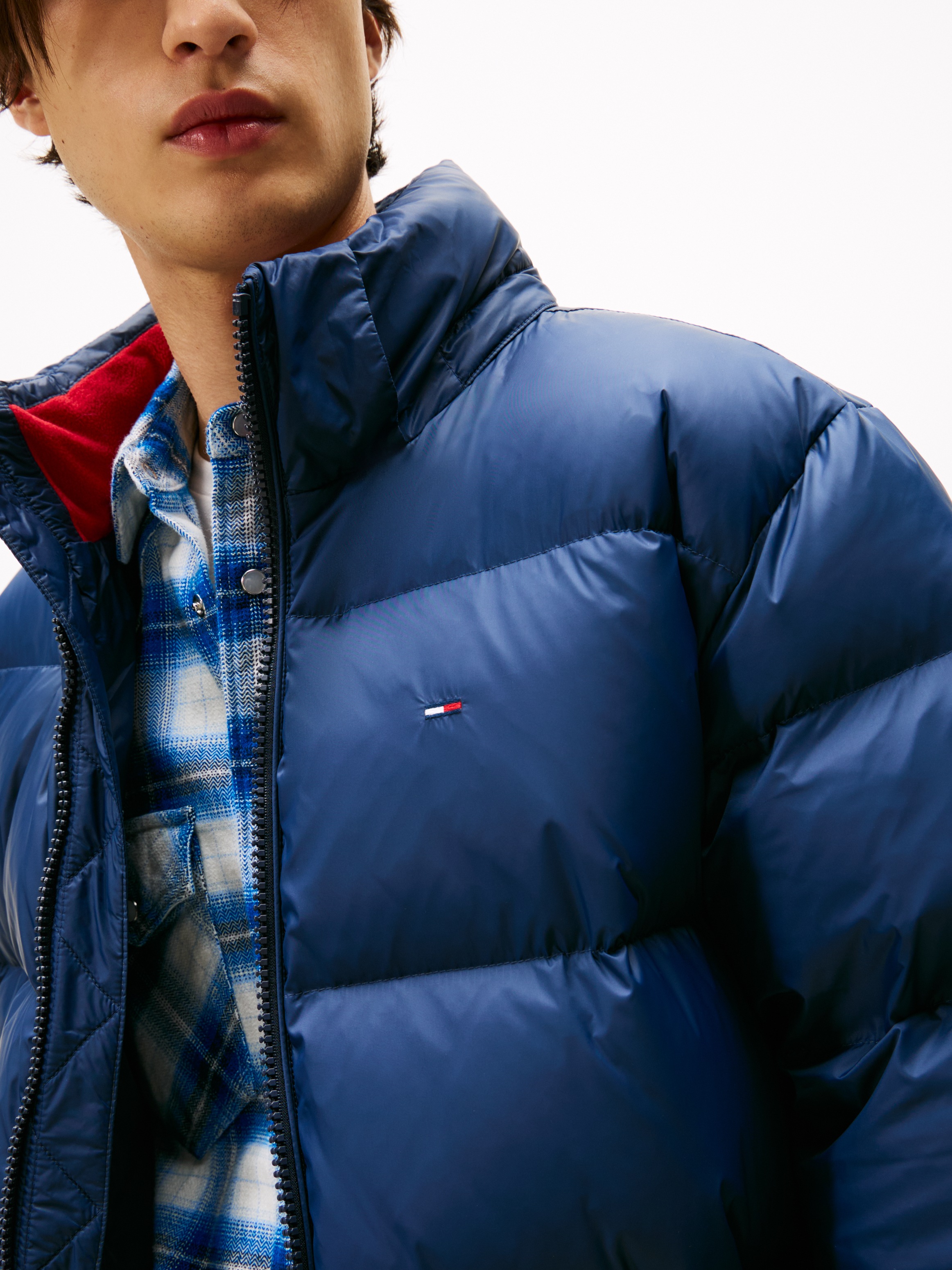Tommy Jeans Steppjacke »TJM ESSENTIAL DOWN PARKA«, mit Kapuze, mit Kapuze