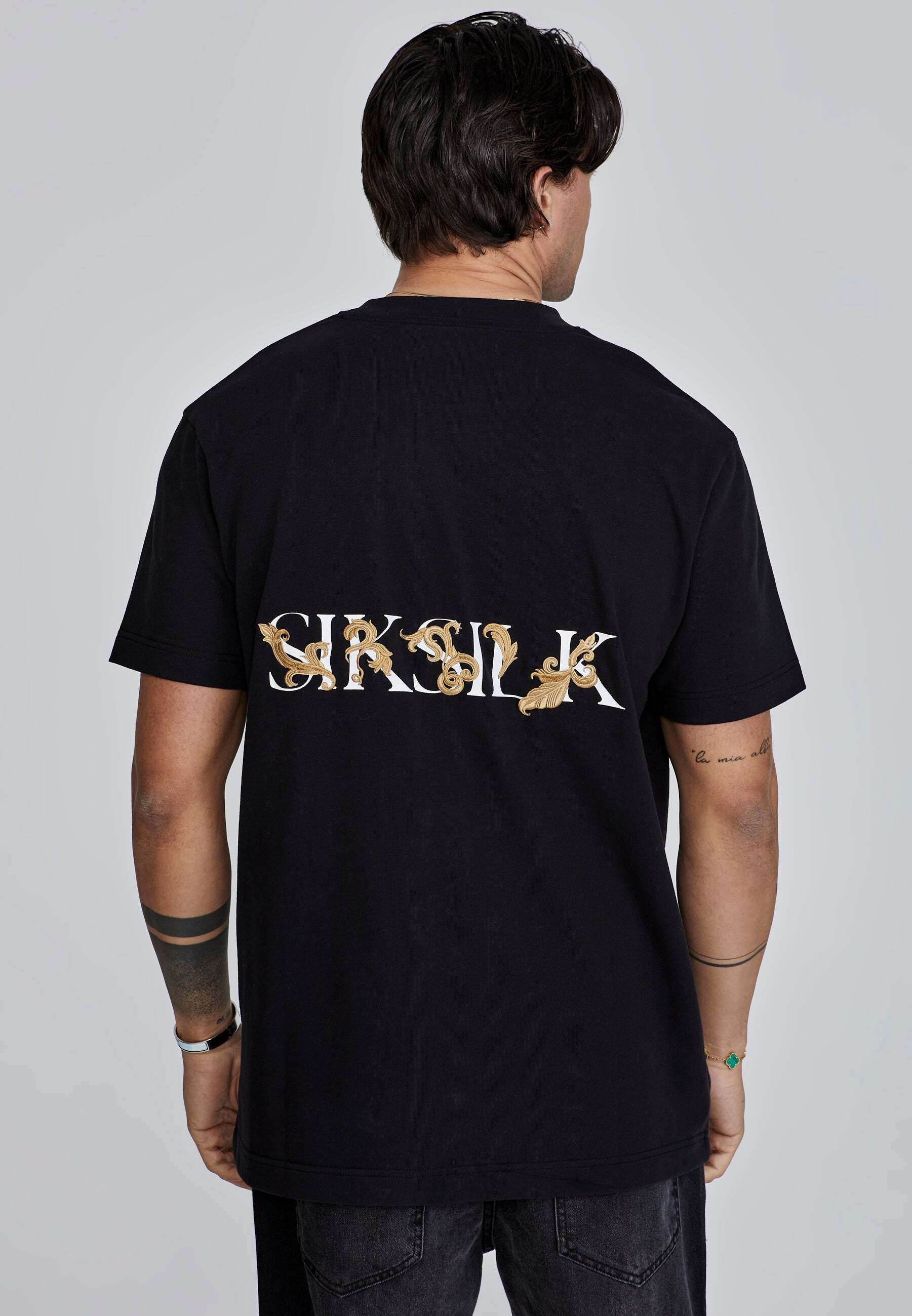 Siksilk T-Shirt »Siksilk T-Shirt Filigree T-Shirt«