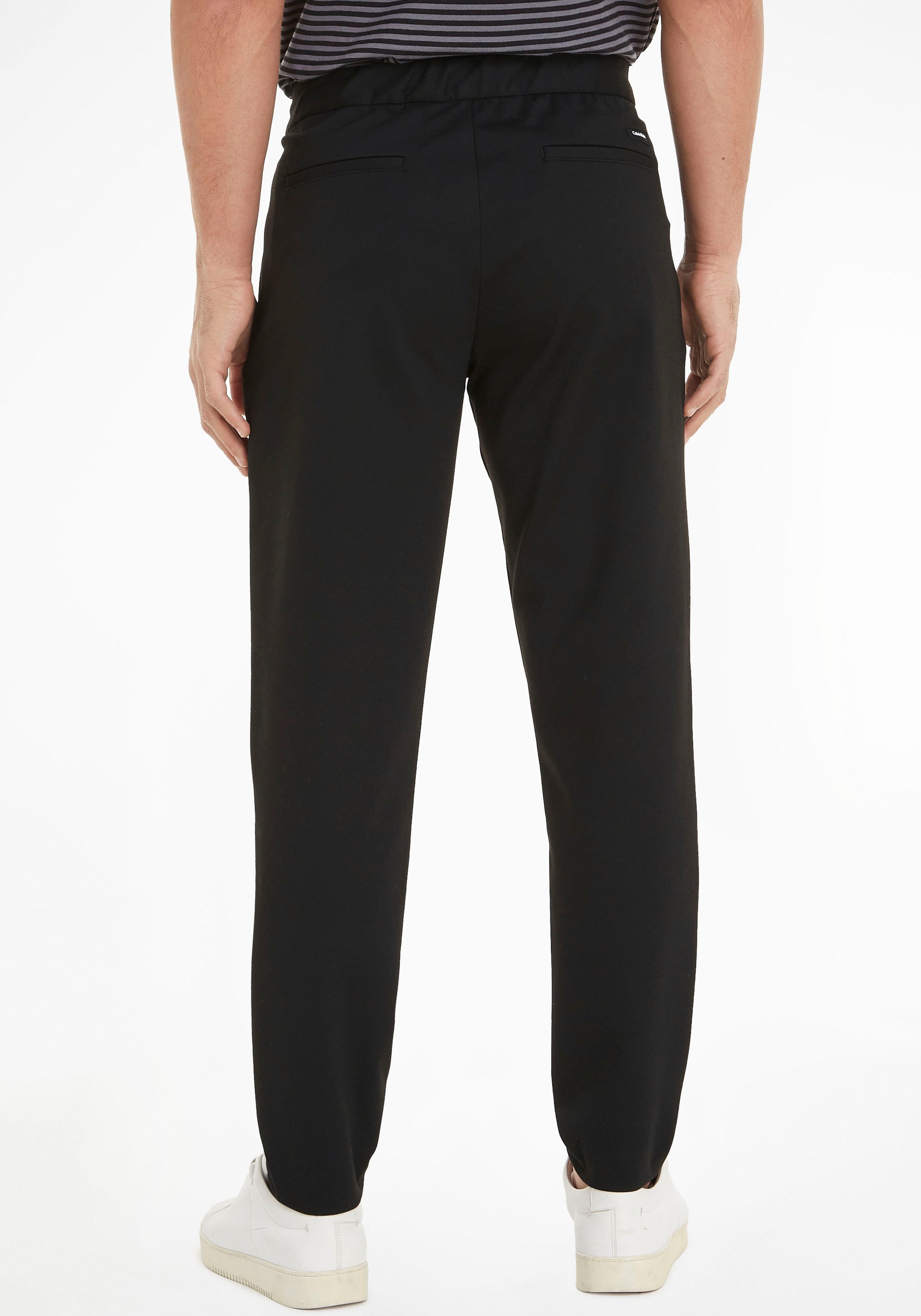 Calvin Klein Chinohose »COMFORT KNIT TAPERED PLEAT«