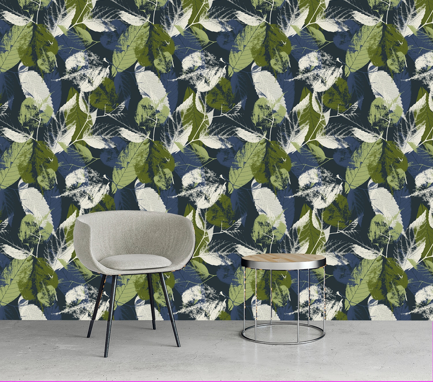 queence Papier peint vinyle »Ferdinande« Motif | floral | à motifs 90x250cm, selbstklebend, kinderleichte Anbringung, , Sticker