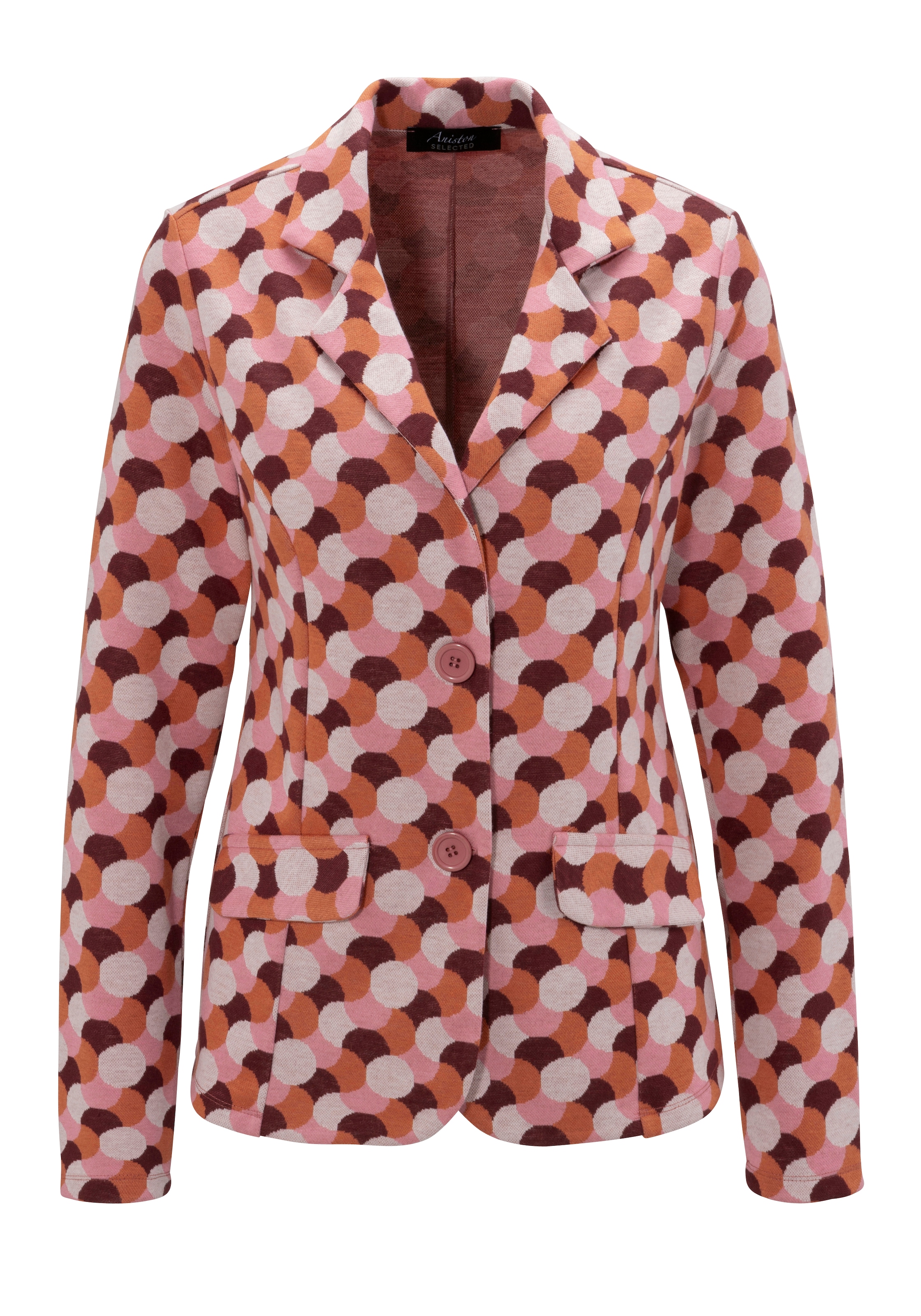 Aniston SELECTED Kurzblazer, in Jacquard-Qualität