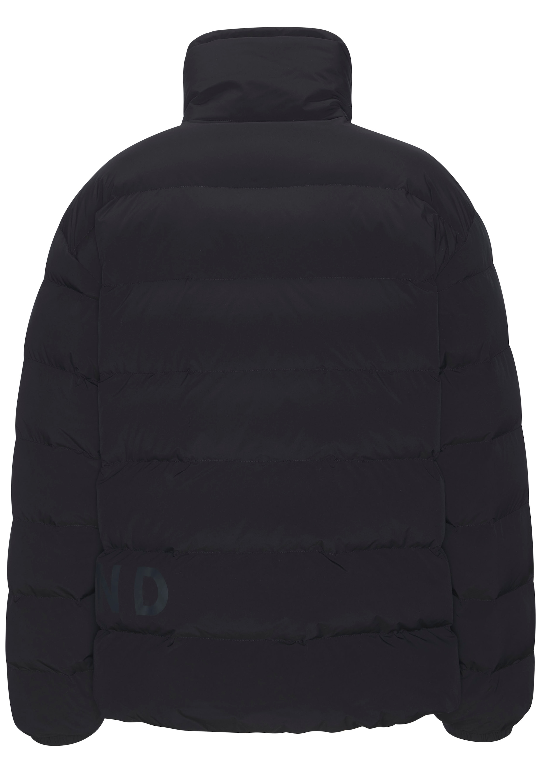 Elbsand Steppjacke, mit grossem seitlichen Logo-Print