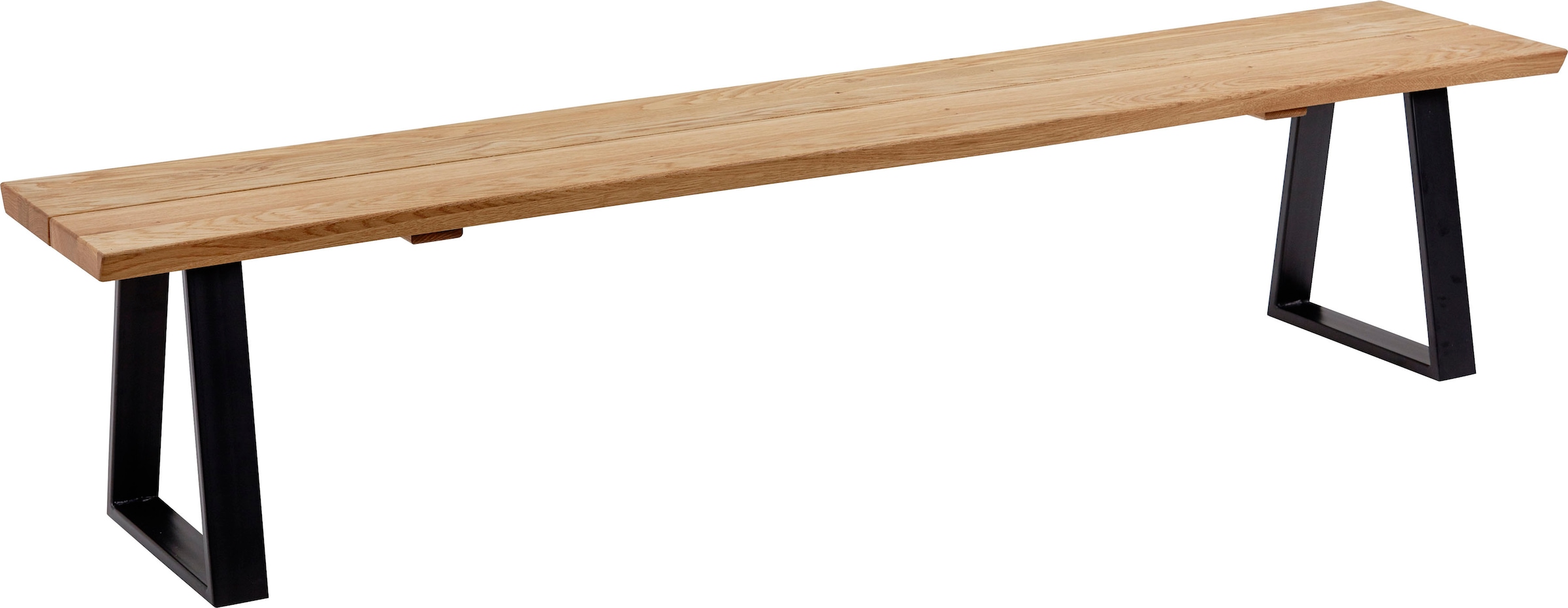 Image of massivline&more Sitzbank "Oviedo 4" modernes Design, Gestell aus massivem Metall