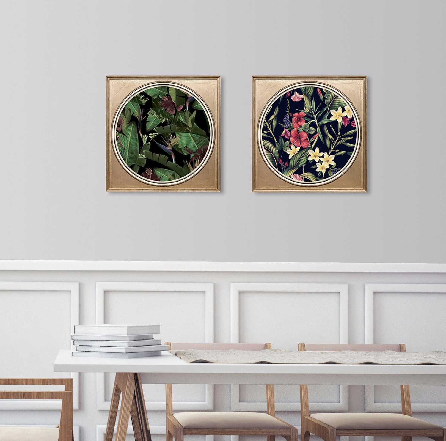 queence Acrylglasbild »Blumen«, Blumen-Blumenbilder-Kunst-Pflanzen-Pflanzenbilder-Gemälde, Fine Art-Print in Galeriequalität