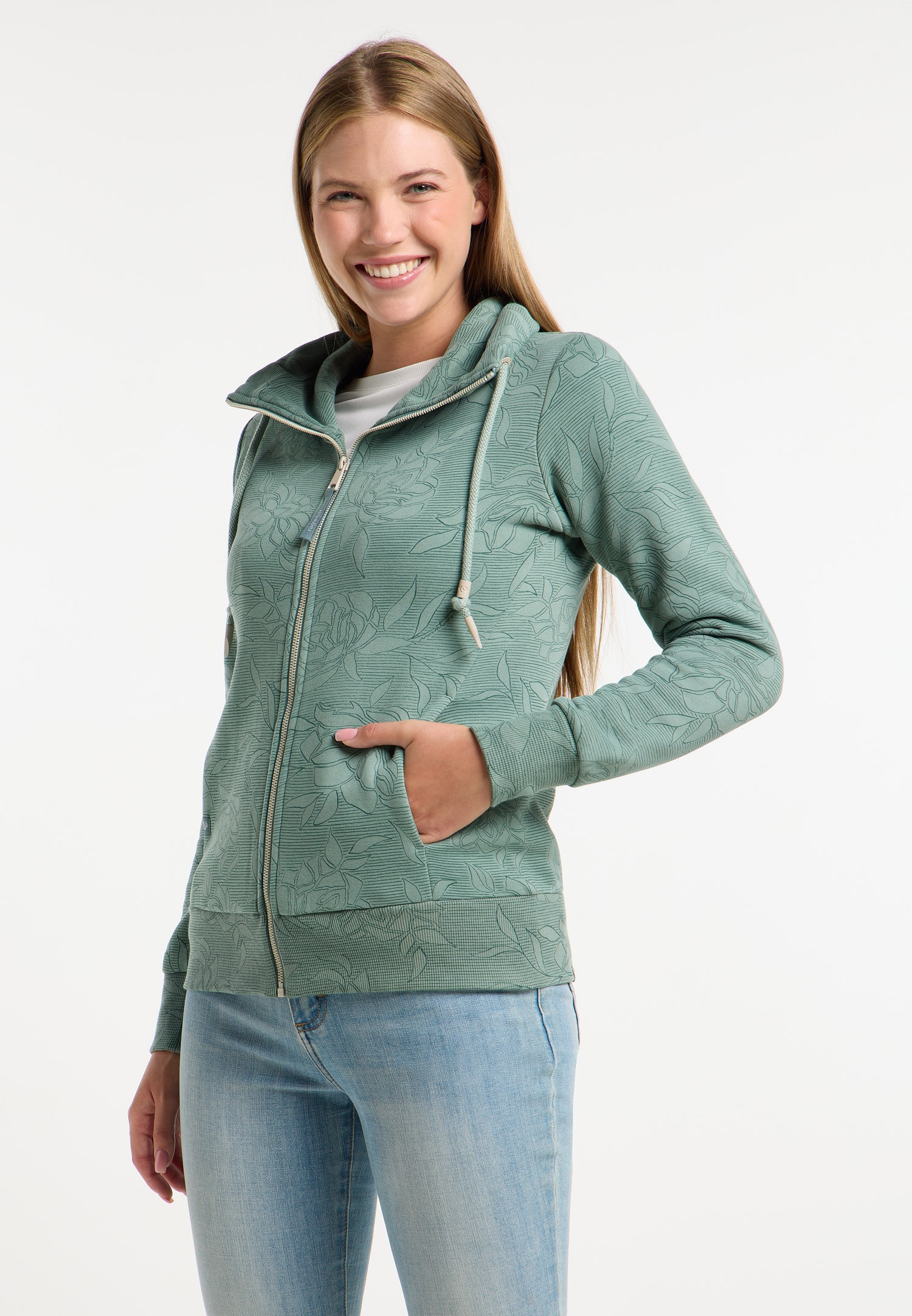 Image of Ragwear Sweatshirt "RONETTE PRINT"