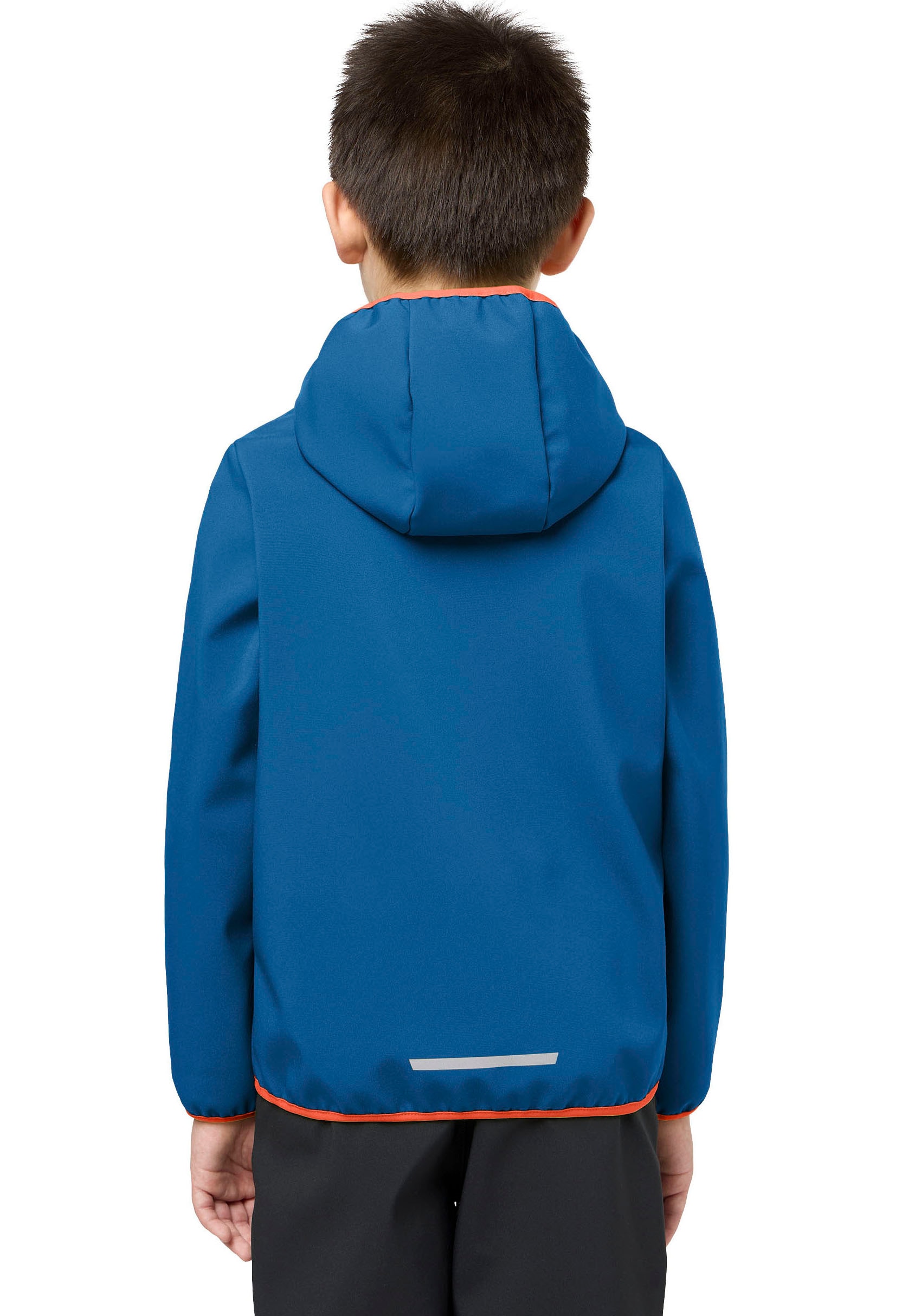 Jack Wolfskin Softshelljacke »FOURWINDS JACKET für Kinder«, mit Kapuze