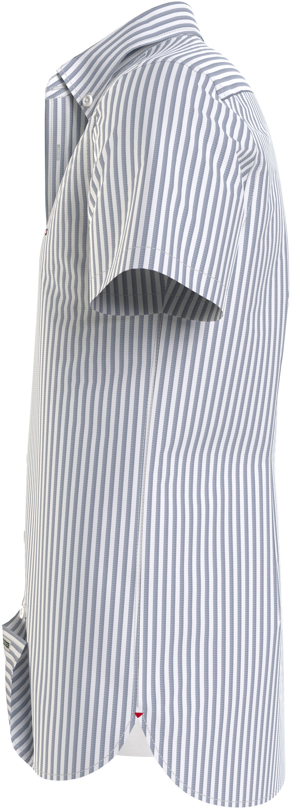 Tommy Hilfiger Kurzarmhemd »W-CO/LI CLASSIC STP RF SHIRT«, fein gestreift