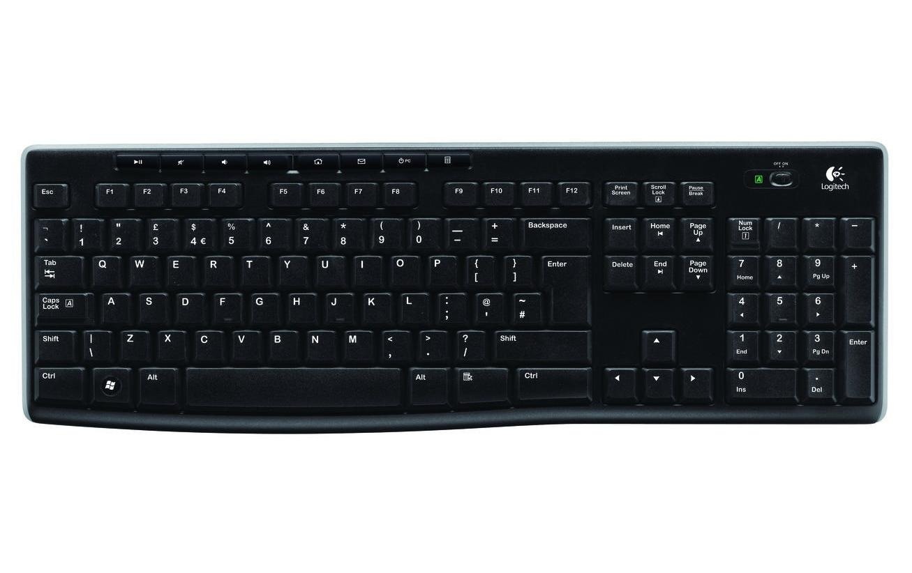 Logitech PC-Tastatur »K270«, (Ziffernblock)