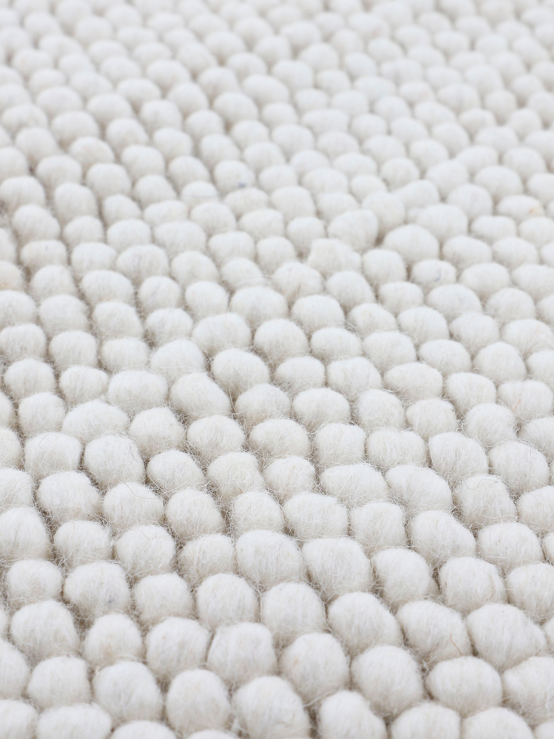 carpetfine Teppich »Calo«, rund, Handweb Teppich, Uni-Farben, meliert, handgewebt, 70% Wolle