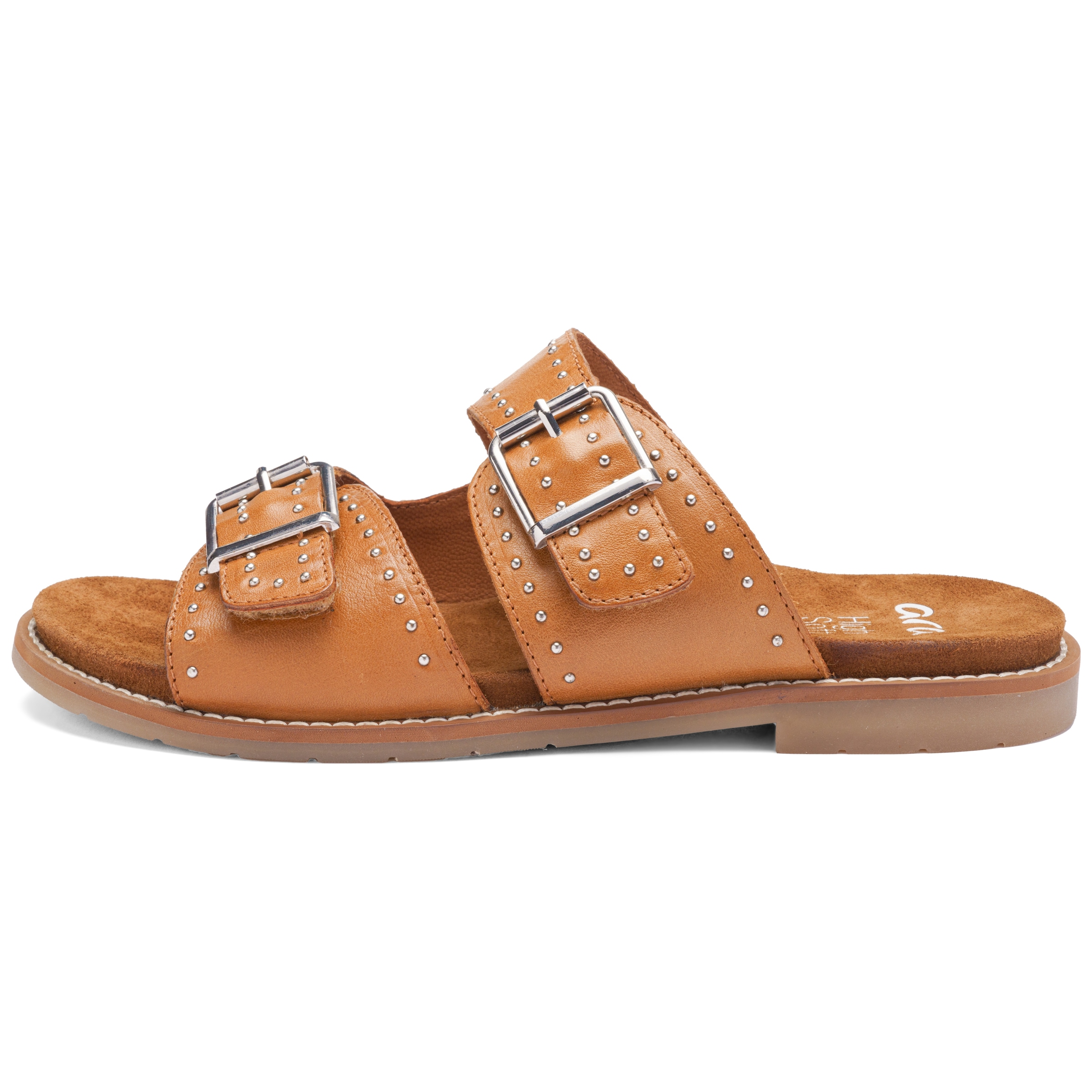 Ara Pantolette »ELBA«  talon bloc, chaussure à enfiler ornée de petits clous, largeur G (= large)