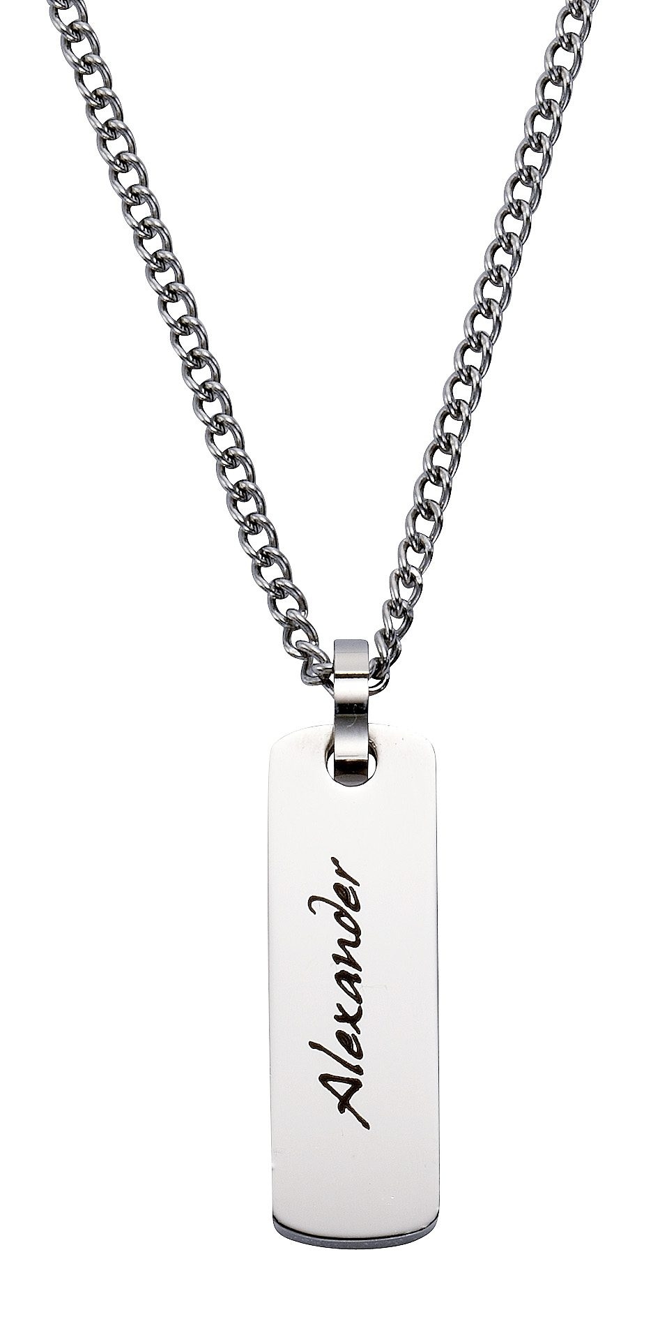 Firetti Namenskette »Schmuck Geschenk Halskette mit deinem Namen«, zu Hoodie,  Kleid, Shirt, Jeans, Sneaker! Anlass Geburtstag Weihnachten günstig!