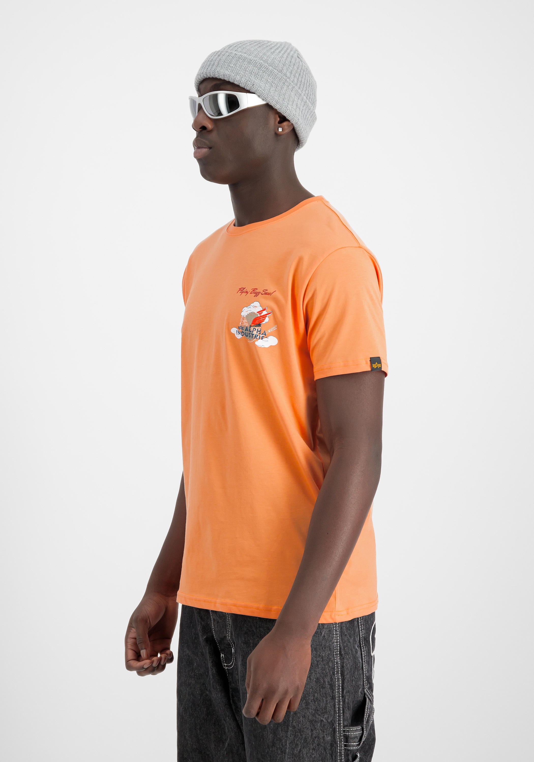 Alpha Industries T-Shirt »Alpha Industries Men - T-Shirts Flying Buzz SL T-Shirt«