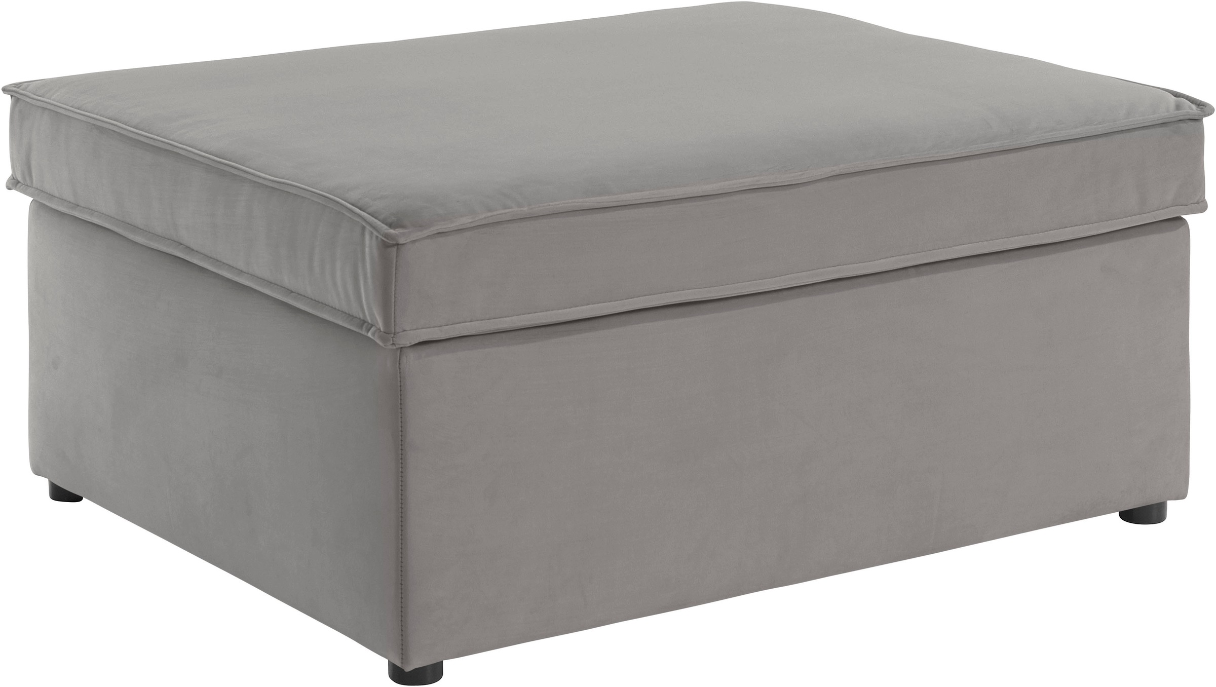 Image of LeGer Home by Lena Gercke Hocker »Esaro«, Modulhocker, auch einzeln stellbar; loungiger, weicher Sitzkomfort, in vielen Bezugsqualitäten und Farben bei Ackermann Versand Schweiz