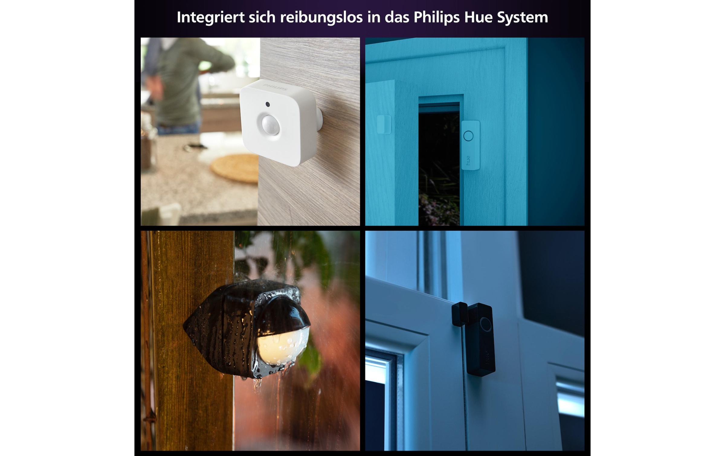 Philips Hue Bewegungsmelder »Secure Doppelpack Weiss«