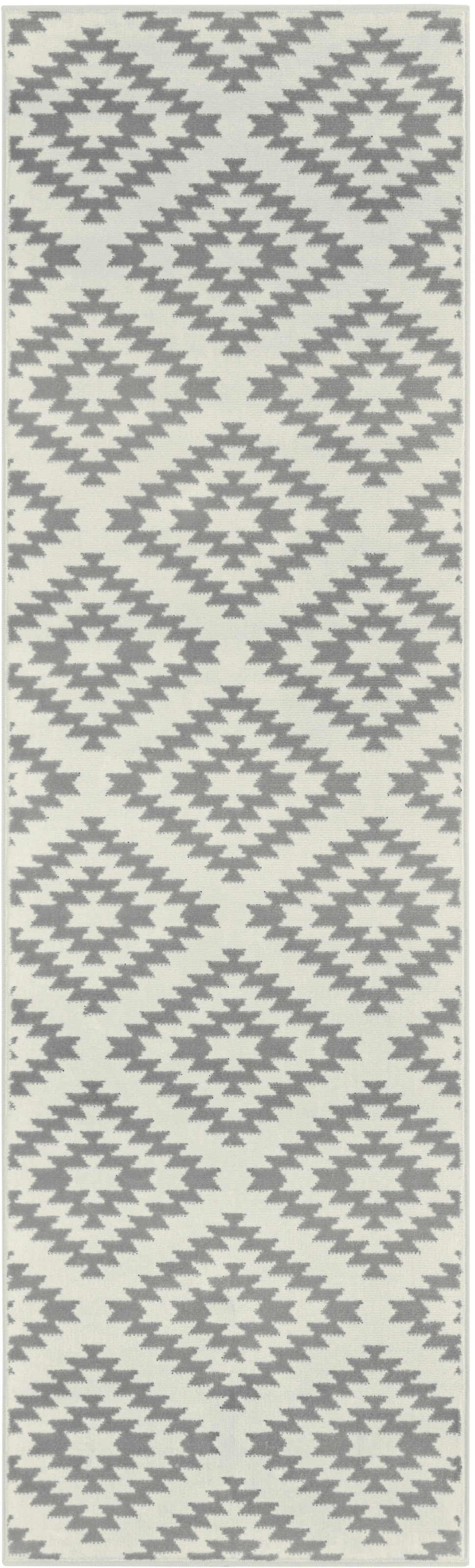 HANSE Home Läufer »Nordic«, rechteckig, 9 mm Höhe, Kurzflor, Raute, Teppich, Weich, Esszimmer, Kinderzimmer, Flur, Modern