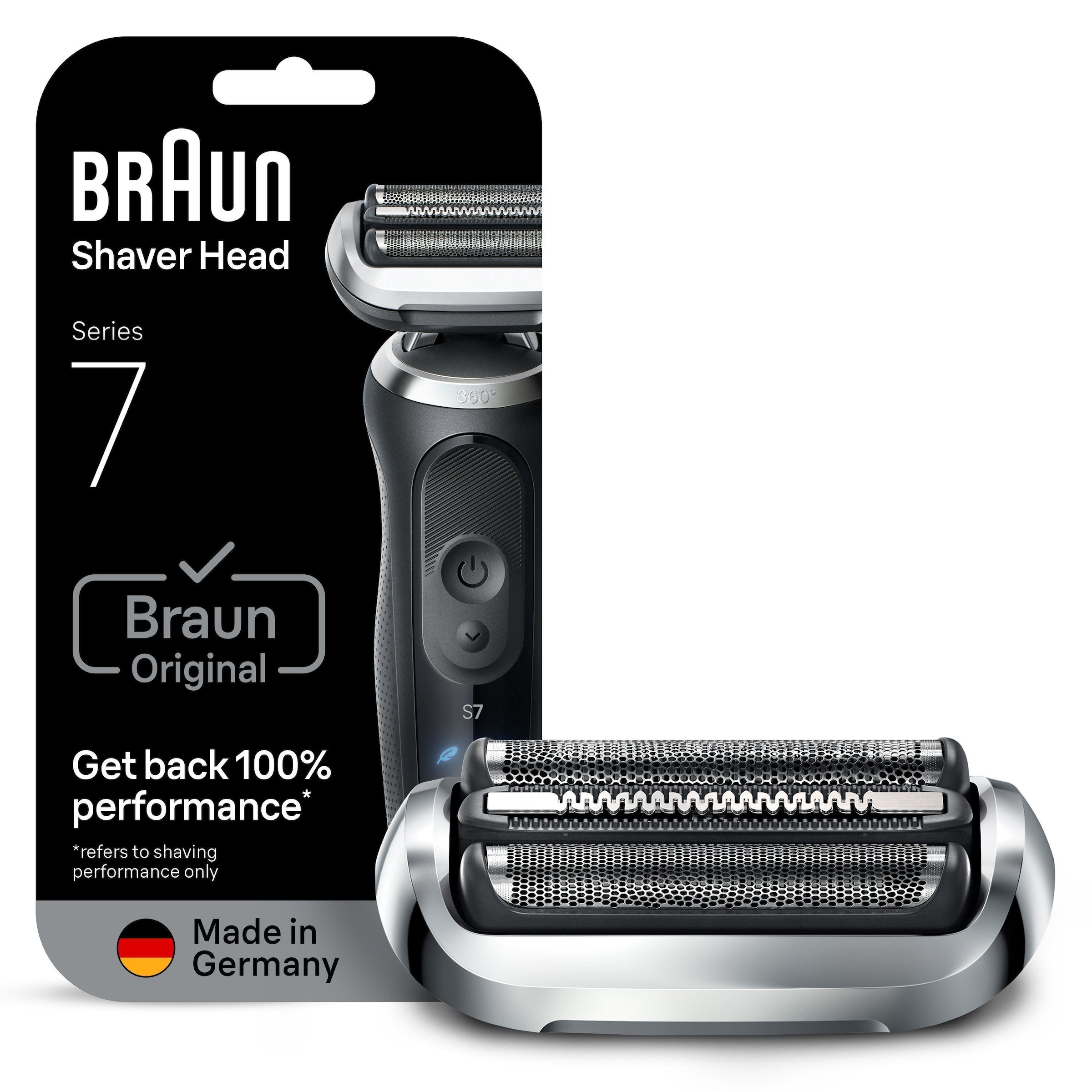 Image of Braun Ersatzscherkopf "Series 7 74S" Kompatibel mit Braun Series 7 Rasierern der Generation 70, 71 und 72