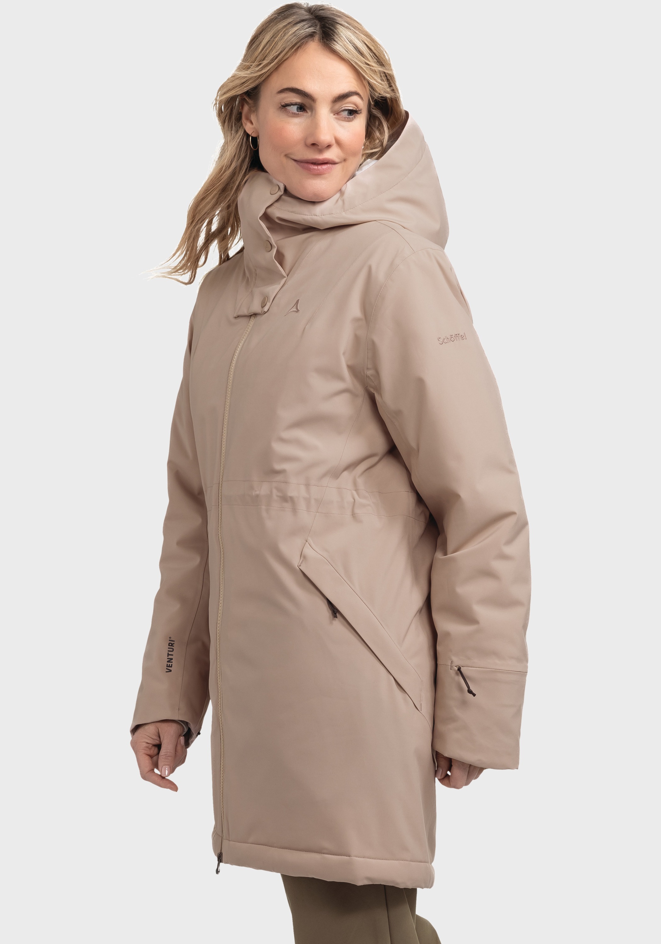 Schöffel Parka »Urban Ins Parka Style Crivat WMS«, mit Kapuze