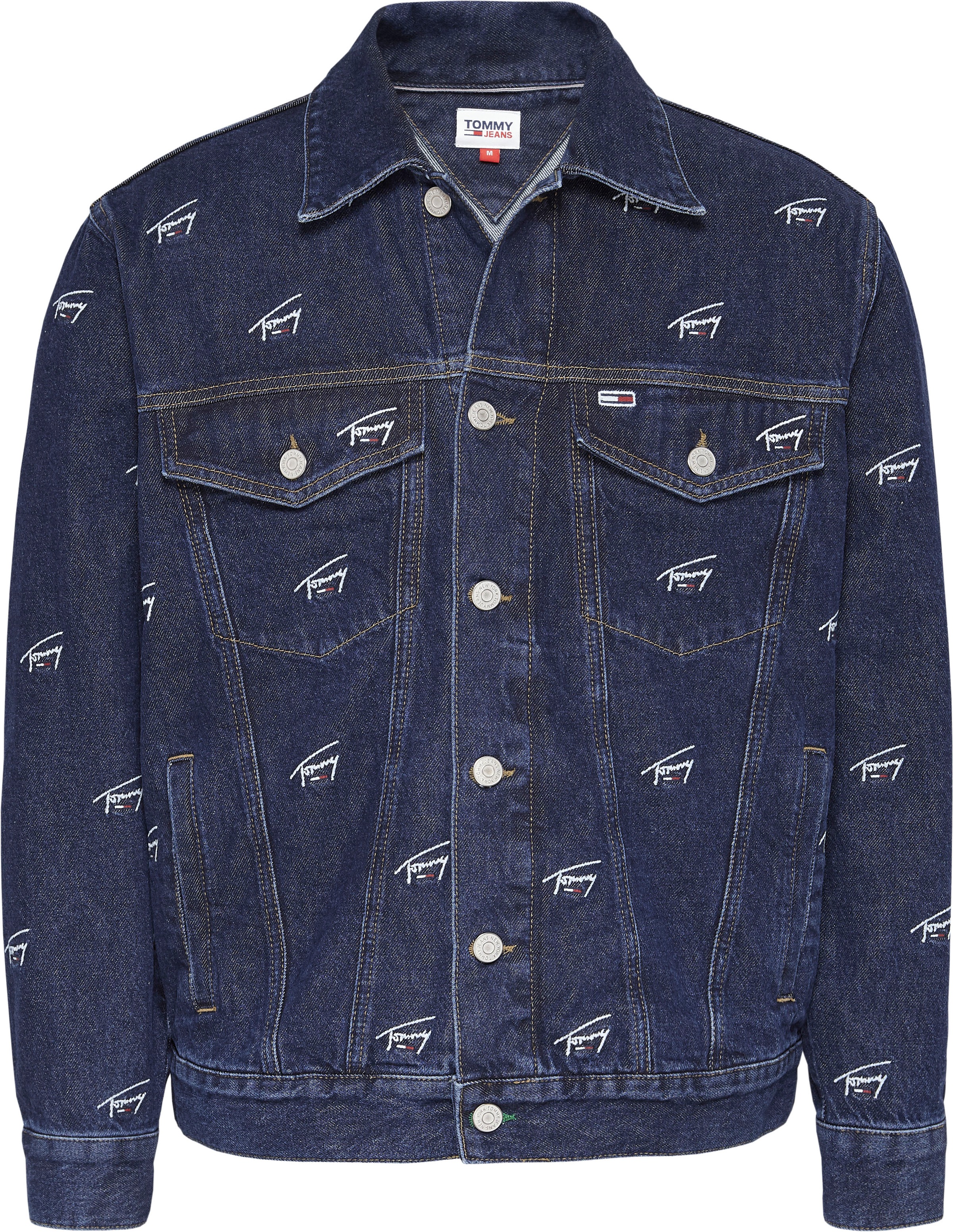 TOMMY JEANS Jeansjacke »OVERSIZE TRUCKER JACKET SVCDBR«