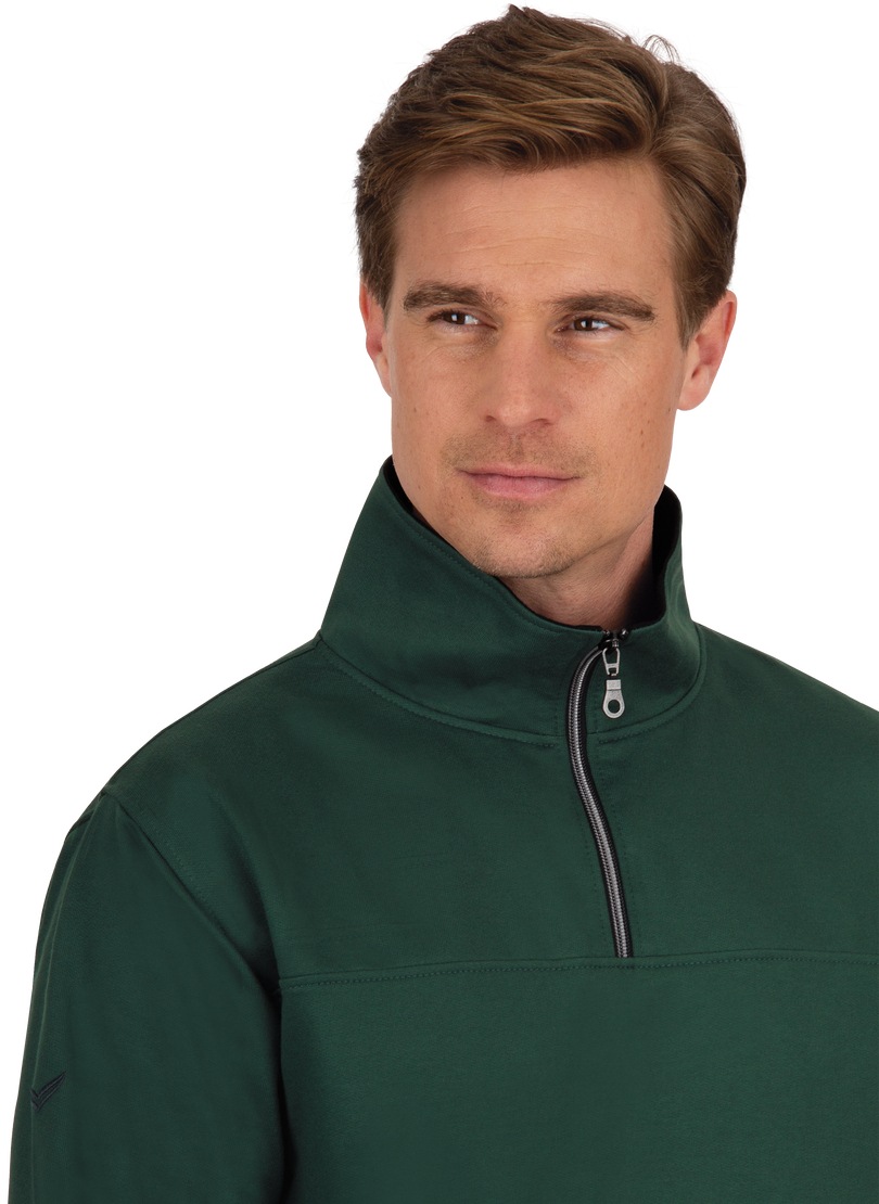 Trigema Sweatshirt »TRIGEMA Sweatshirt mit Reissverschluss«
