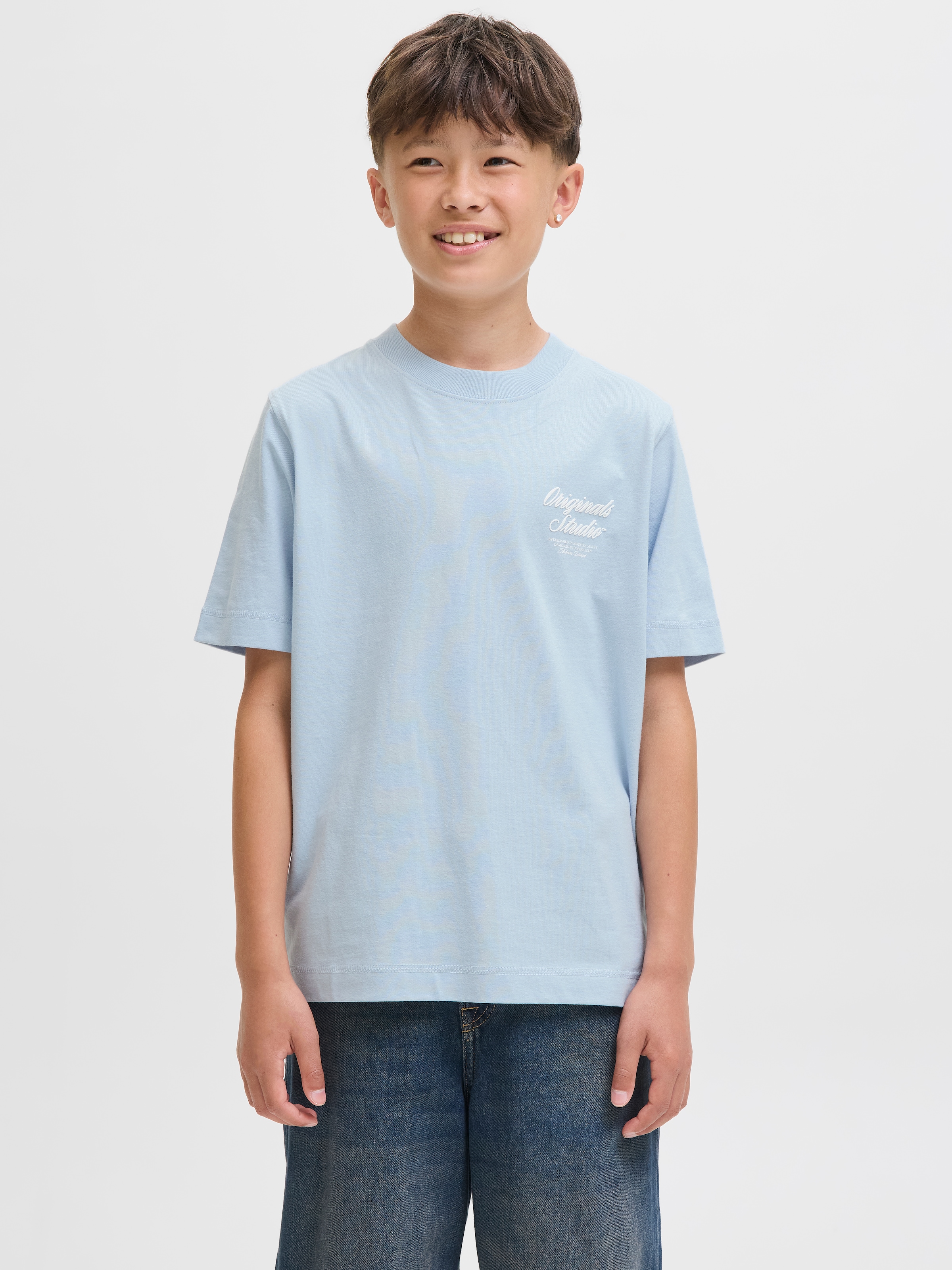 Image of Jack & Jones Junior T-Shirt "JORNORREBRO TYPO TEE SS CREW NECK SN JNR"
