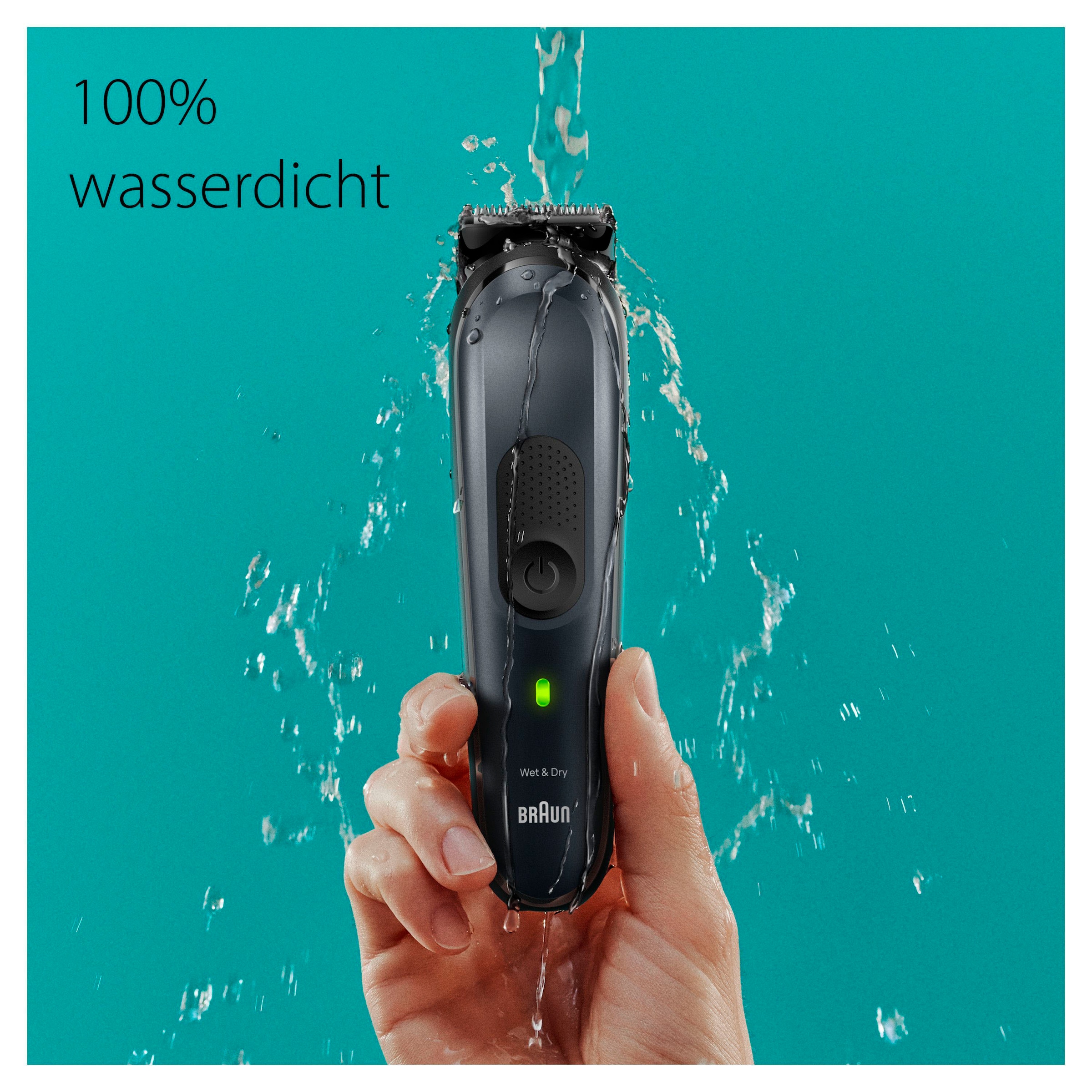Braun Tondeuse à cheveux »All-In-One Styling Set MGK7491« Wasserdicht, 17-in-1 Barttrimmer