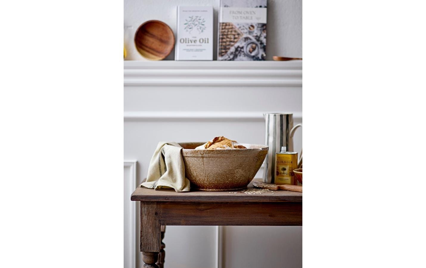 Bloomingville Cruche à eau »Begonia 1,3 l, Steingut«