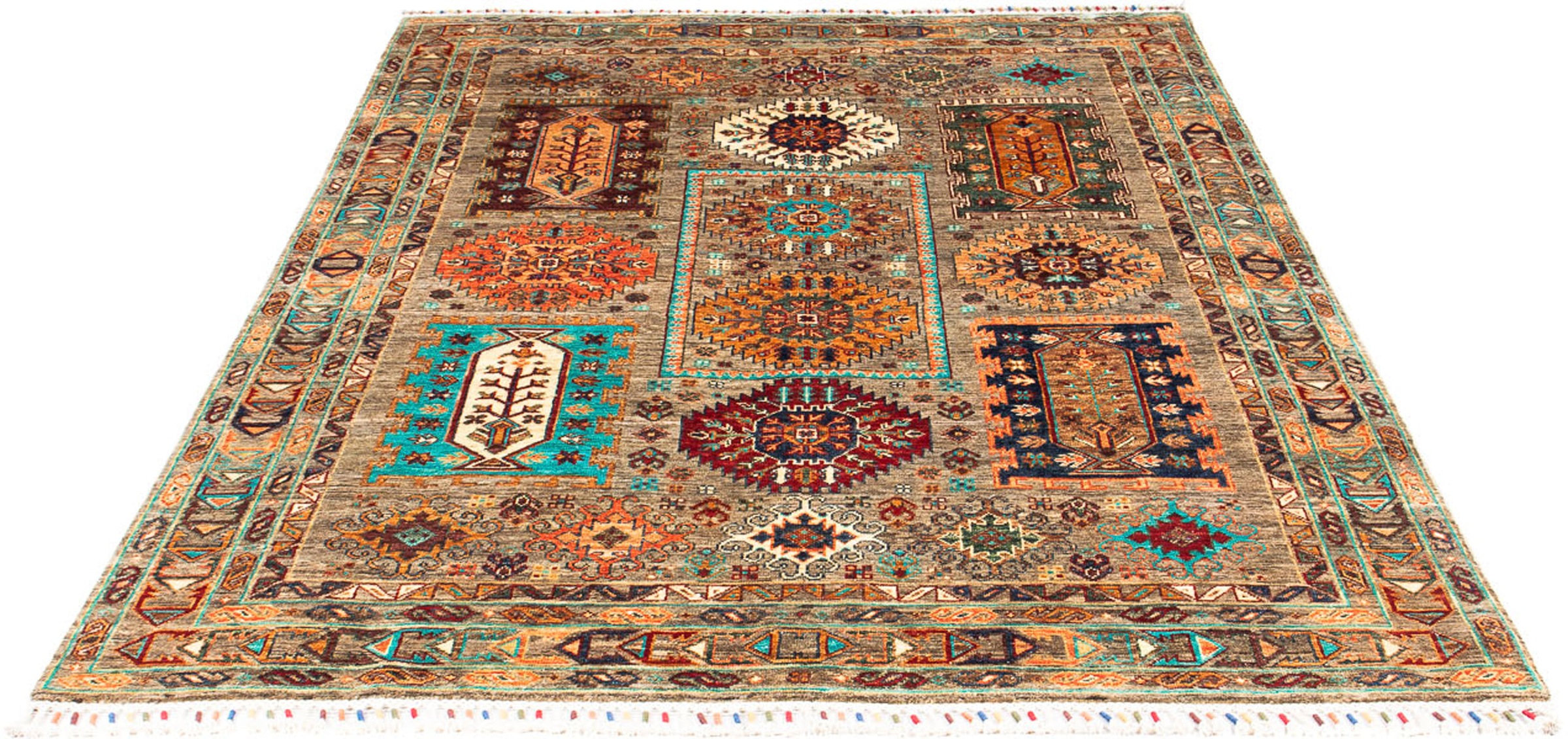 Image of morgenland Orientteppich »Ziegler - Ariana - 211 x 159 cm - mehrfarbig«, rechteckig, 6 mm Höhe, Wohnzimmer, Handgeknüpft, Einzelstück mit Zertifikat bei Ackermann Versand Schweiz