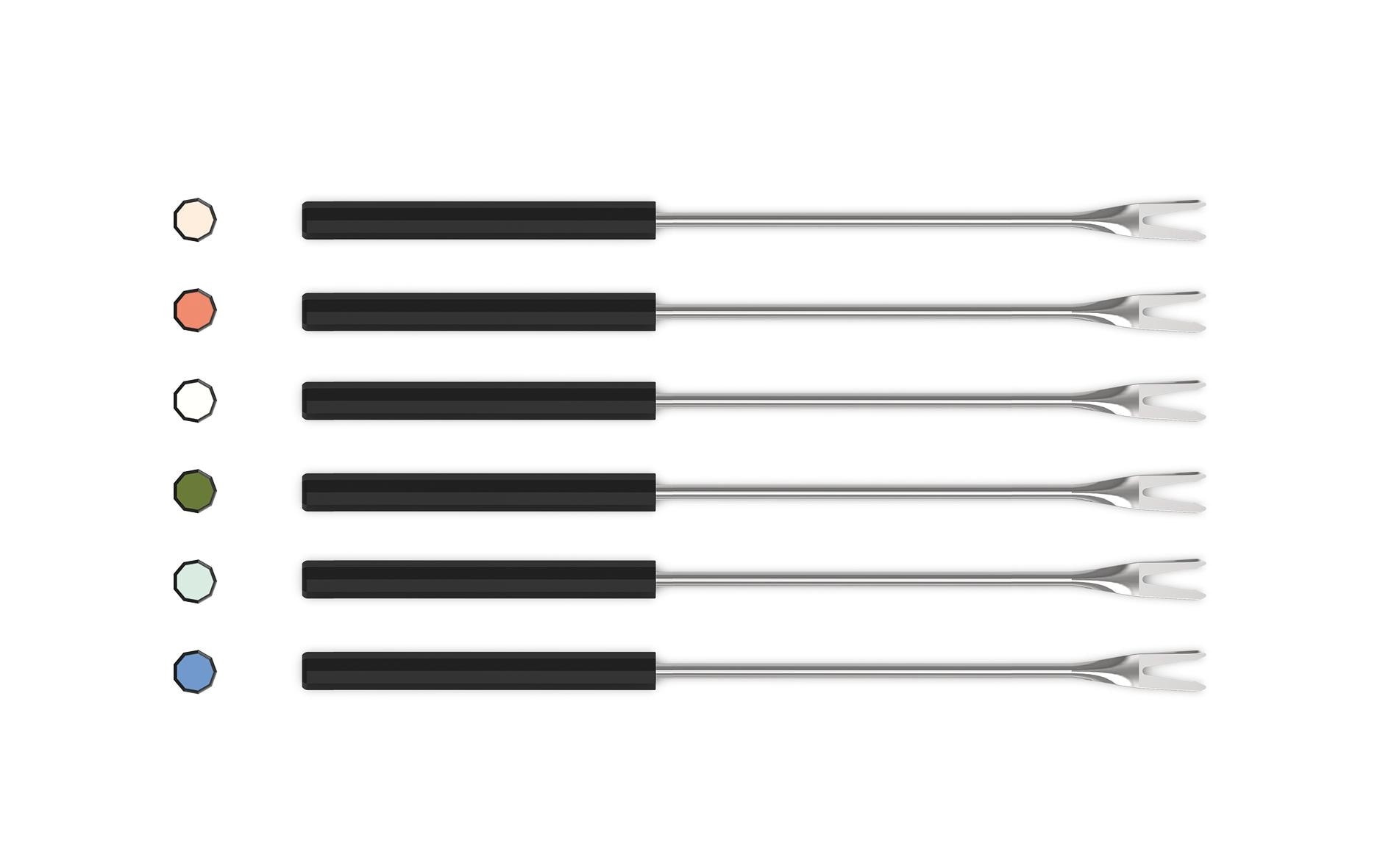 Image of Stöckli Fonduegabel "Käsefonduegabeln Silvaplana 6 Personen"