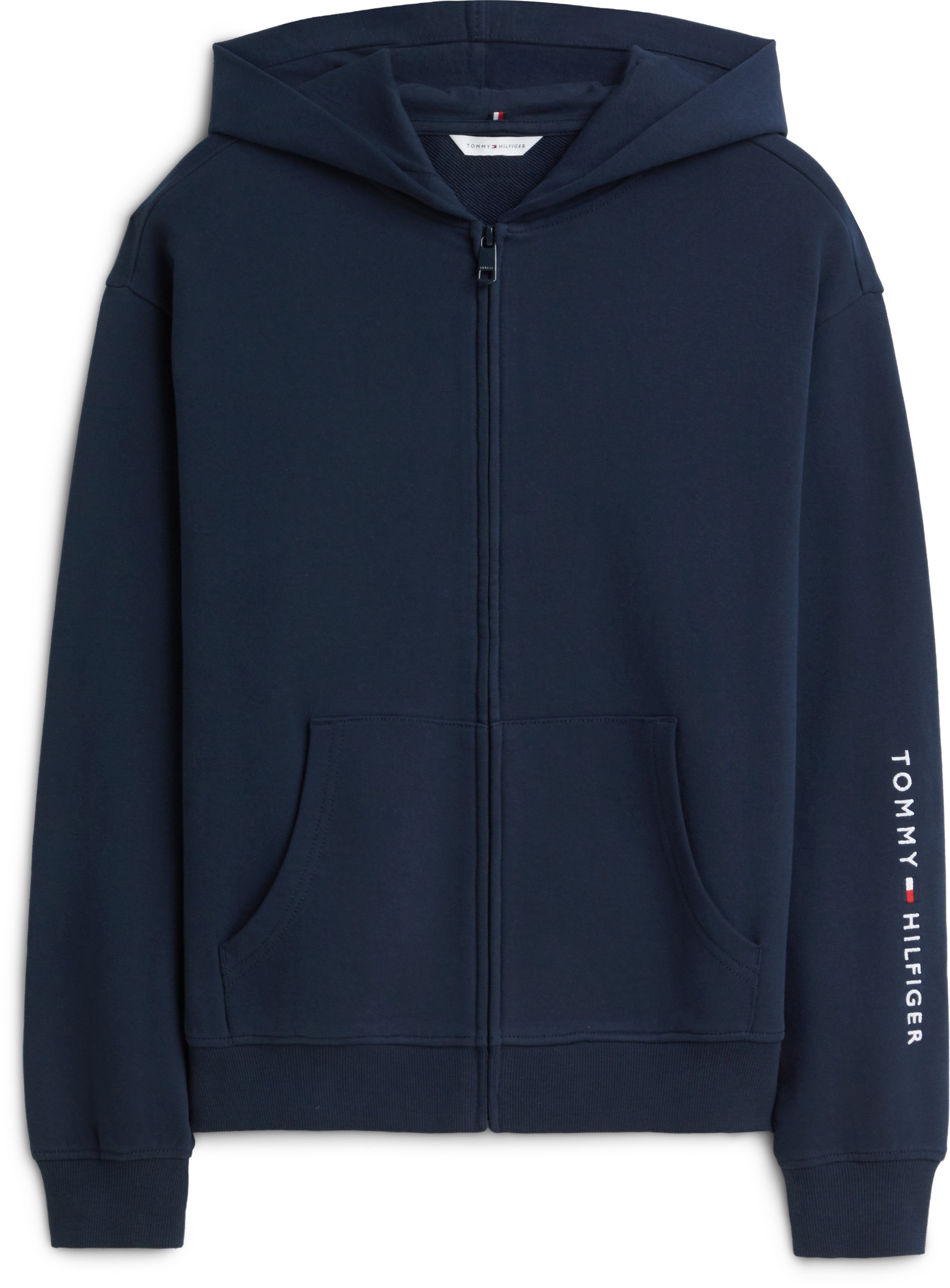 Tommy Hilfiger Underwear Sweat à capuche Paquet,  coupe normale, inscription sur la manche