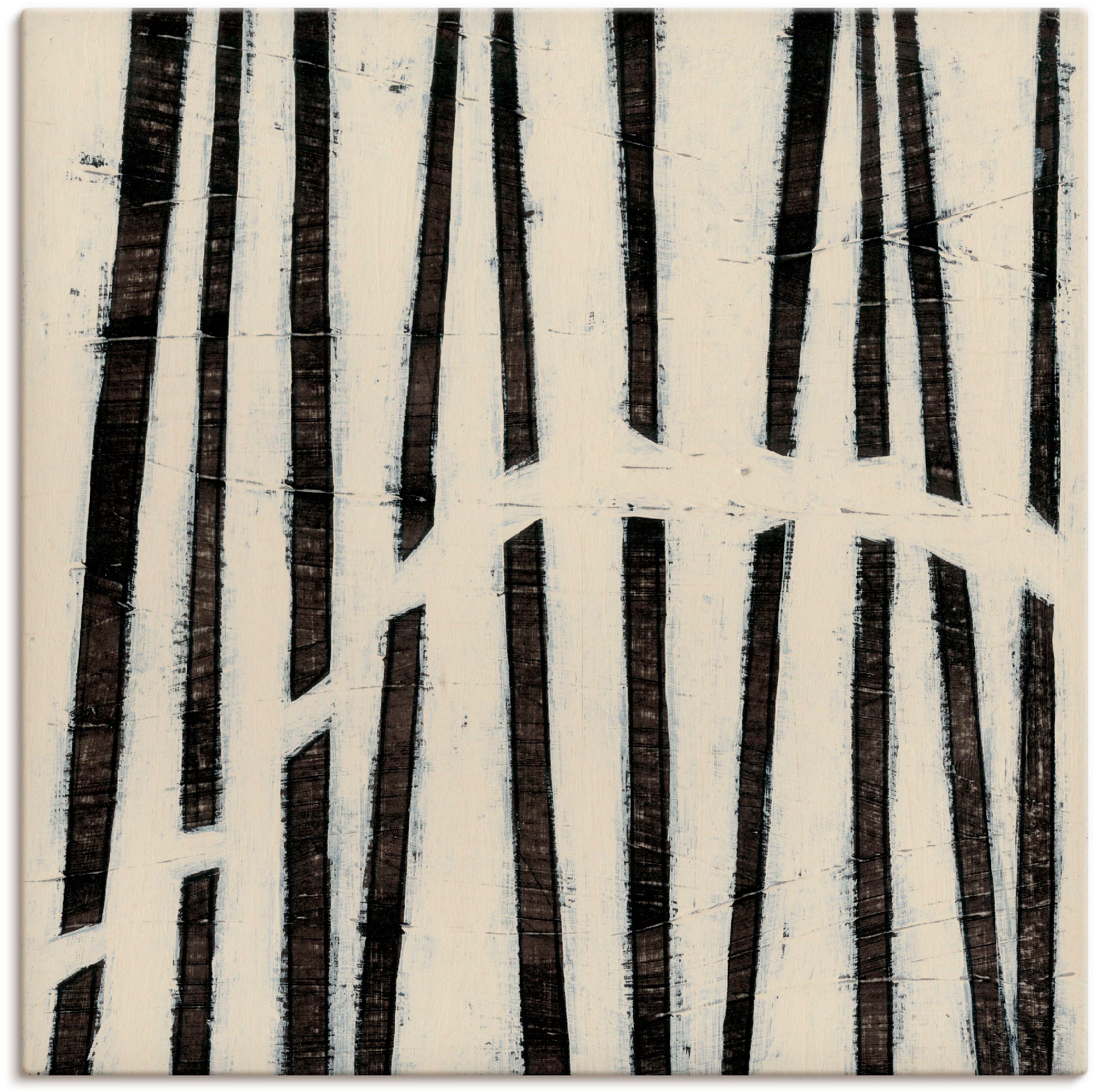 Image of Artland Leinwandbild "Hieroglyph I" Muster 1 Stk. tlg. auf Holzrahmen gespannt