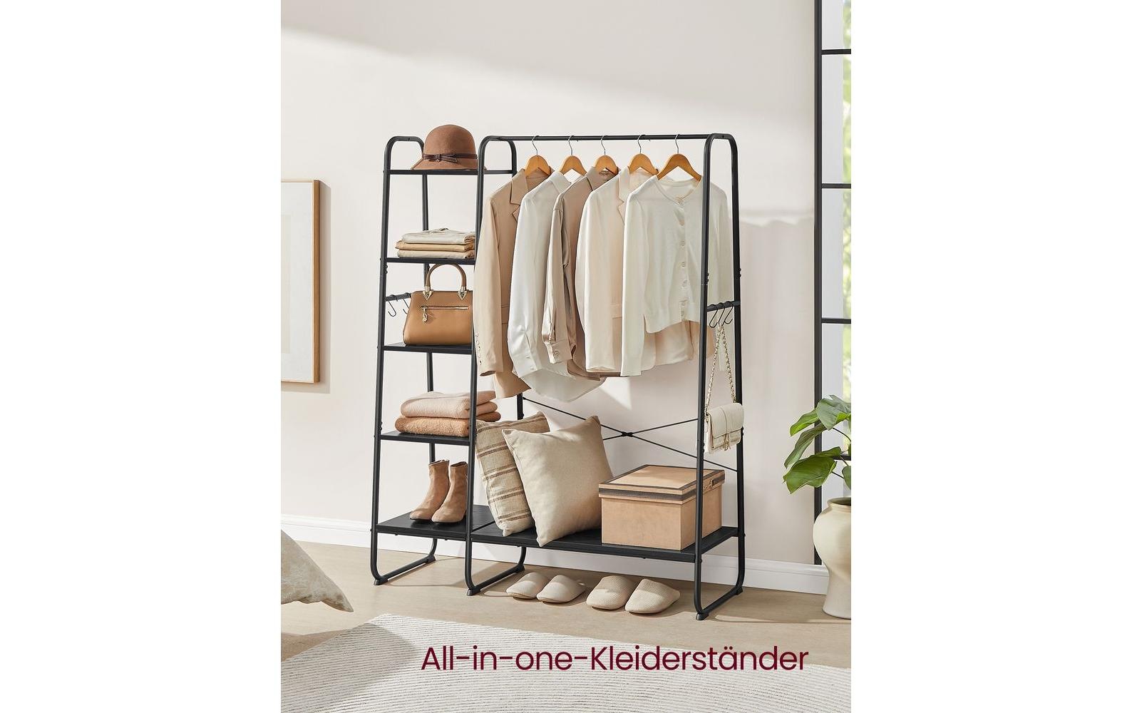 VASAGLE Garderobenständer »5 Ablagen x«