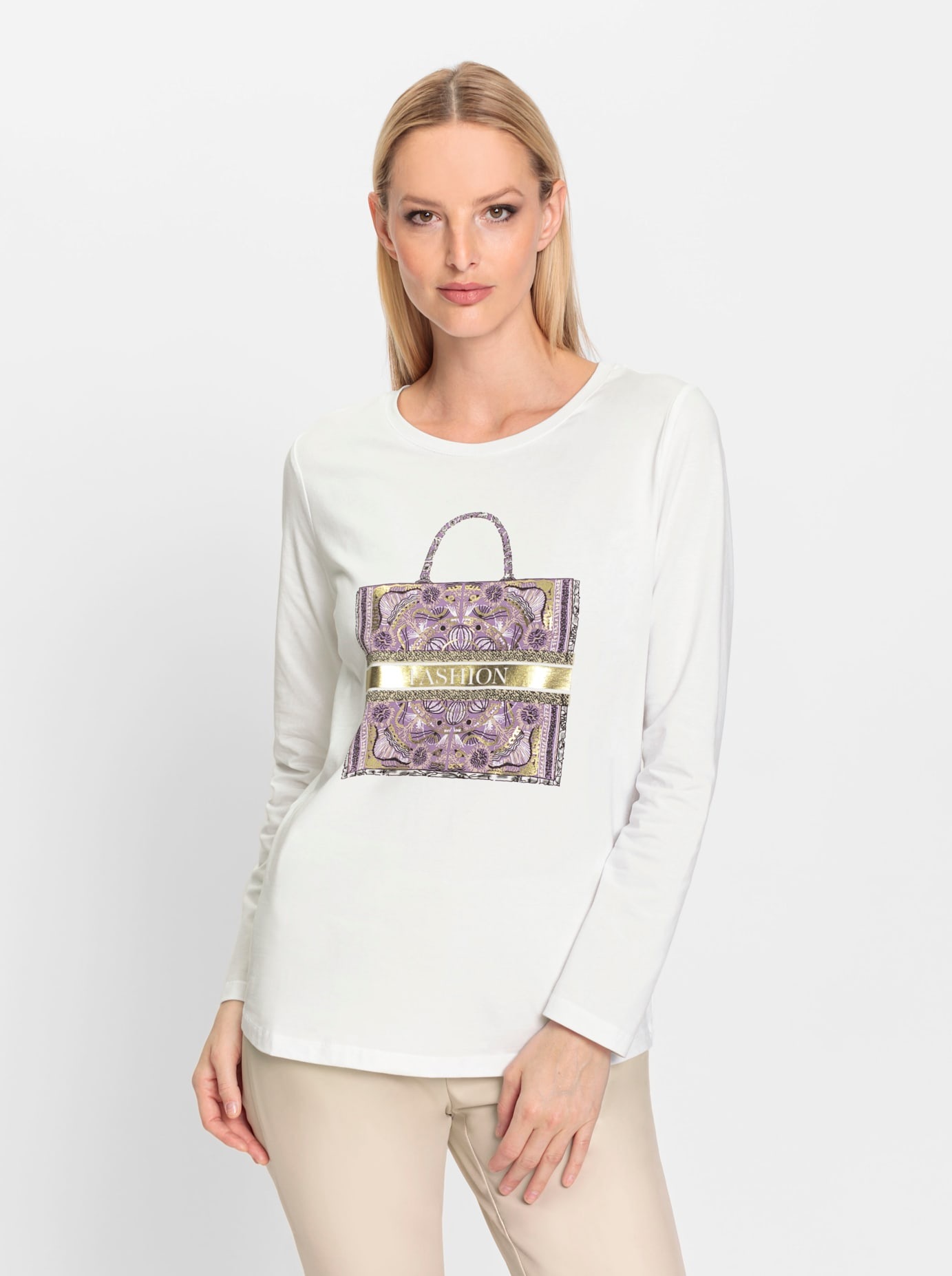 heine Langarmshirt »Shirt«, (1 tlg.)