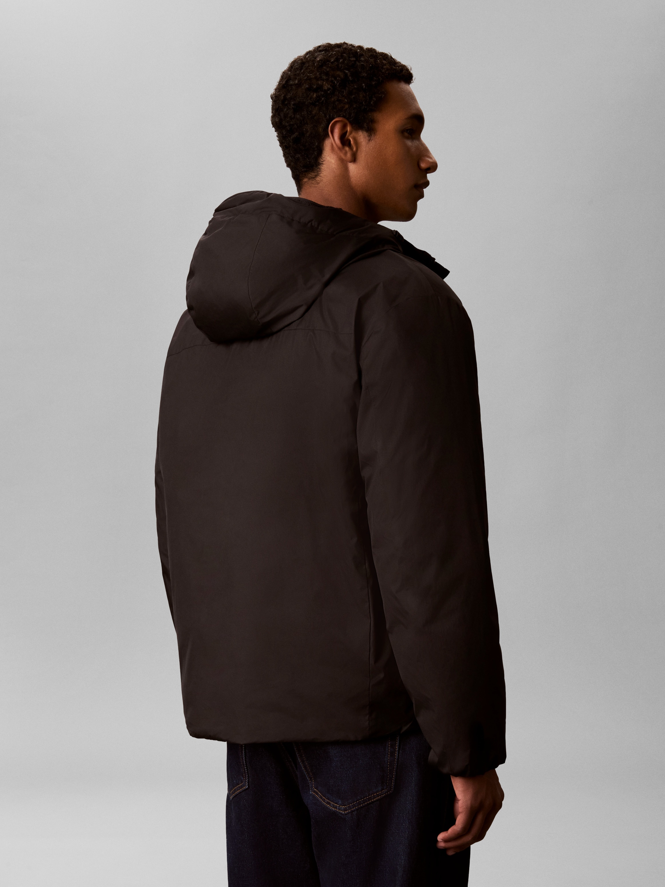 Calvin Klein Jeans Allwetterjacke »RELAXED ULTRA LIGHTWEIGHT RIPSTO« mit Kapuze Regular fit mit Kapuze