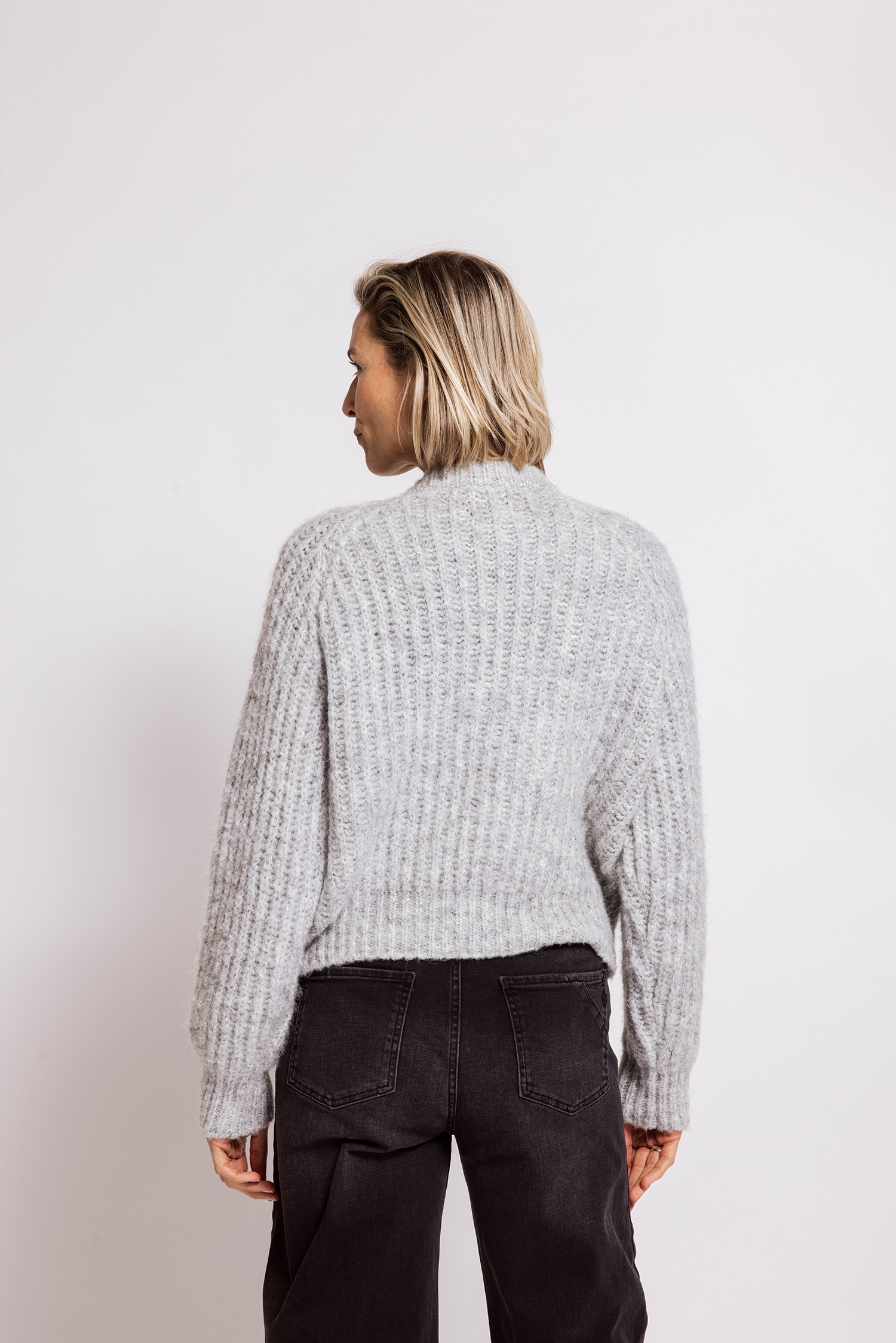Zhrill Strickjacke »CORINNA« lässiger Look, Regular Fit, mit Reissverschluss, mit Rippenstruktur